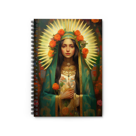 Patroness of Hope : Our Lady of Guadalupe Journal - Sanctified Souls Art - Religious Based Notebook - Spiral Notebook - Ruled Line