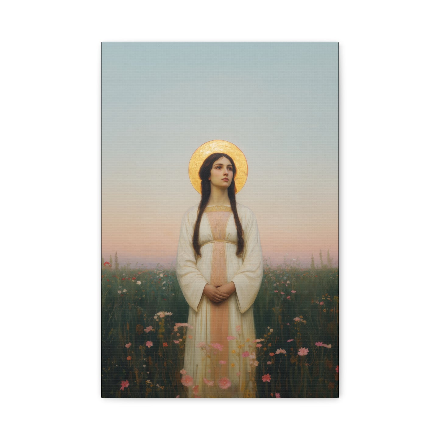 Saint Sabina-  Museum Wrapped Canvas - Sanctified Souls Print - Religious Art for your Home - Catholic Patron Saint Art