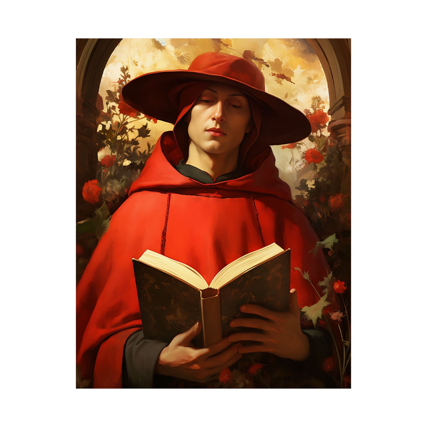 Saint Bonaventure - Sanctified Souls Print - Multiple Sizes - Premium Matte Vertical Posters
