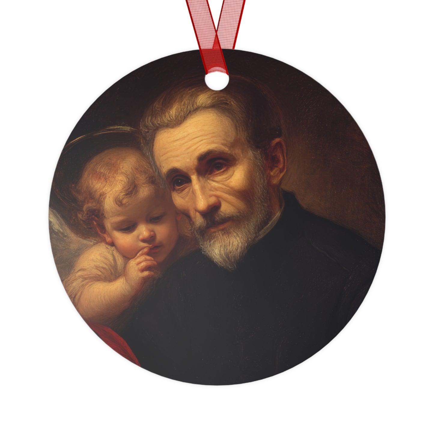 Saint Peter Canisius - Metal Ornament - Religious Holiday Christmas Ornament and Keepsake