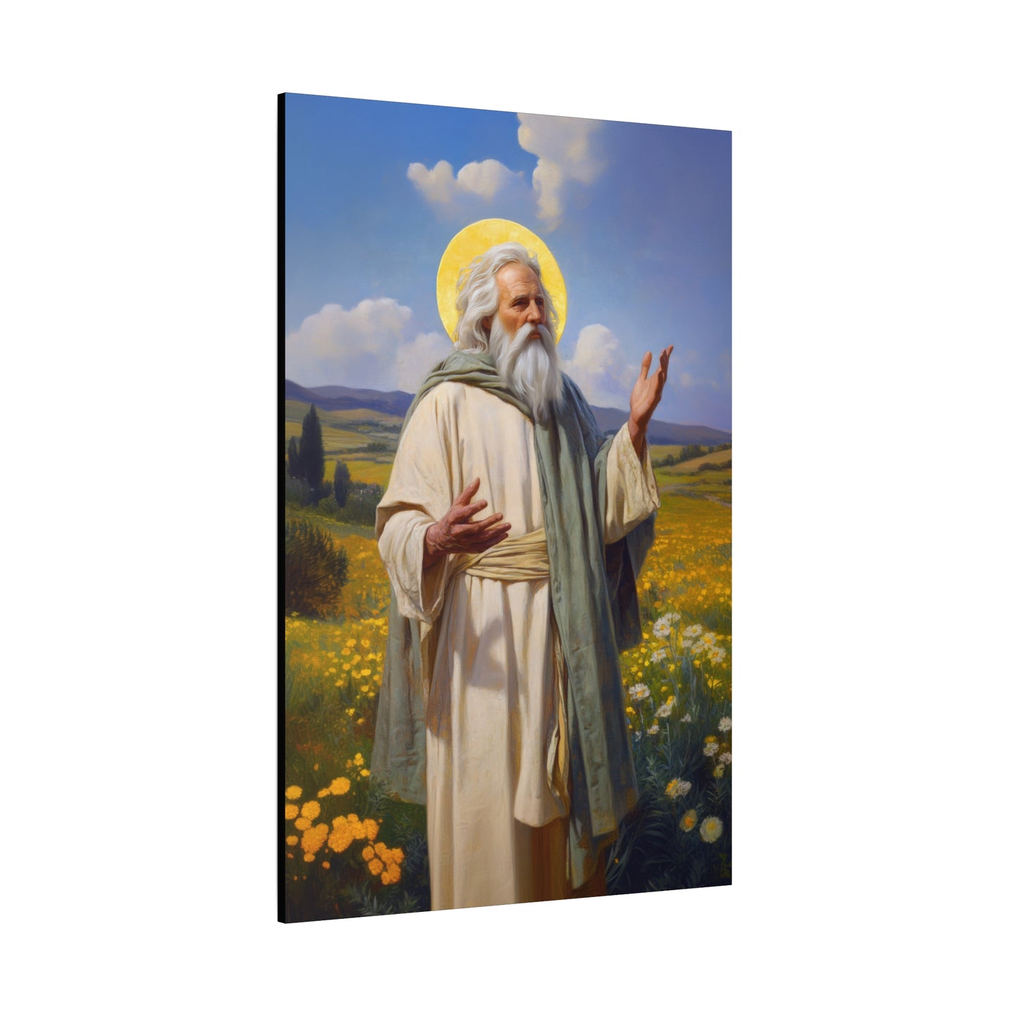 Saint Hilary of Arles - Gallery Wrapped Canvas - Print - Religious Art for your Home - Catholic Art Print