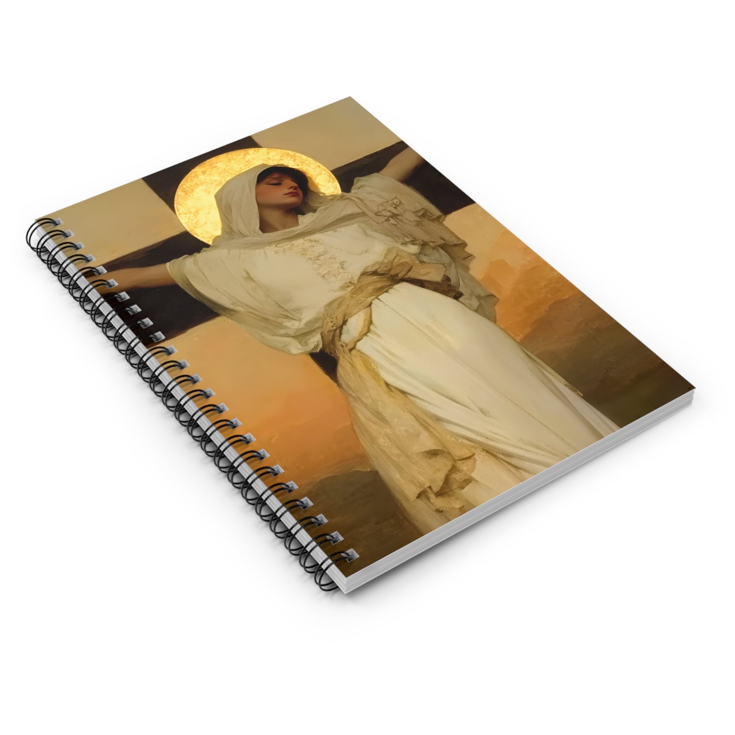 Saint Julia of Carthage - Sanctified Souls Art - Religious - Spiral Notebook - Ruled Line - Catholic Religious art present gift