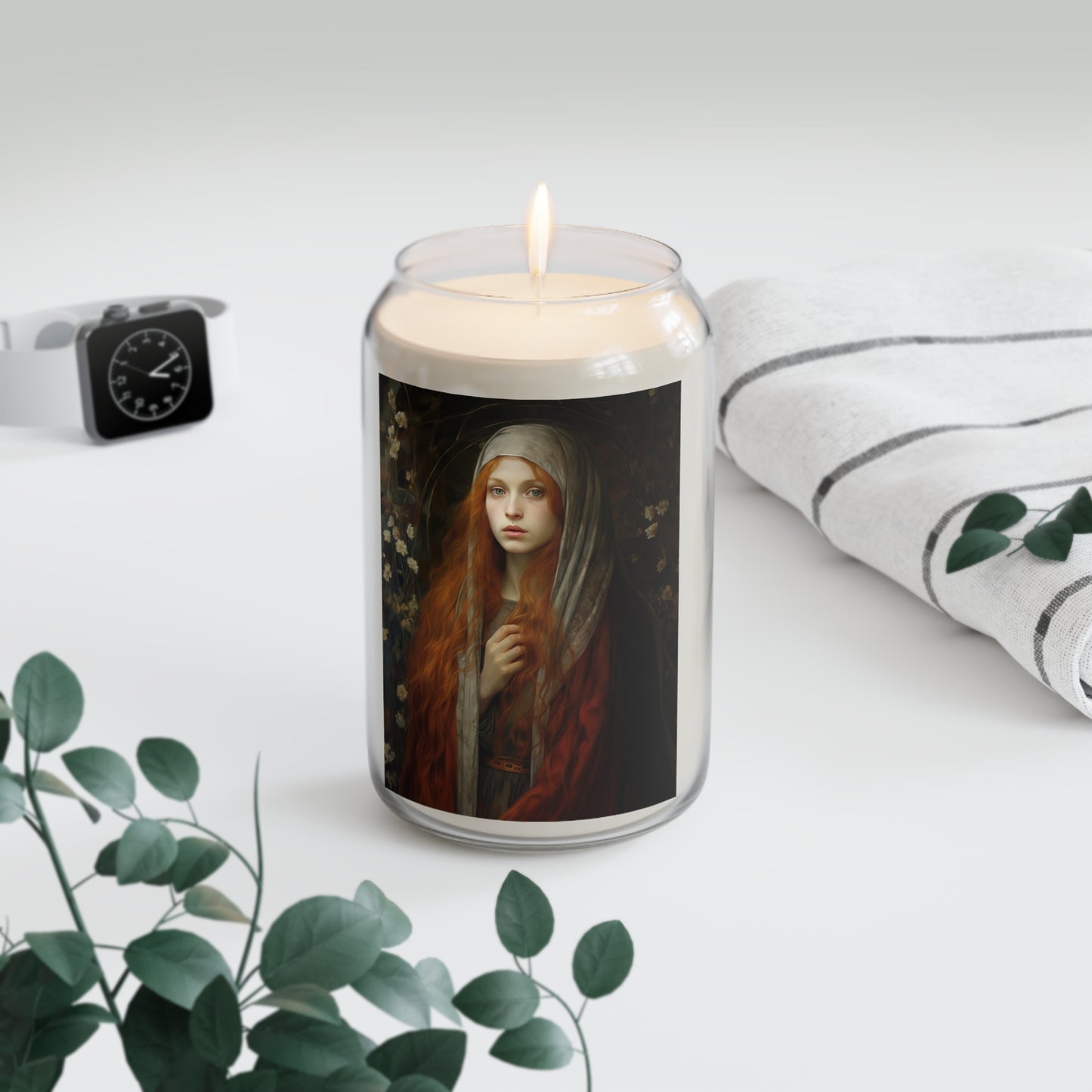 Path to Enlightenment- Mary Magdalene's Awakening - Scented Prayer Candle, 13.75oz - Tall Size - Religious Prayer Candle - Catholic Art