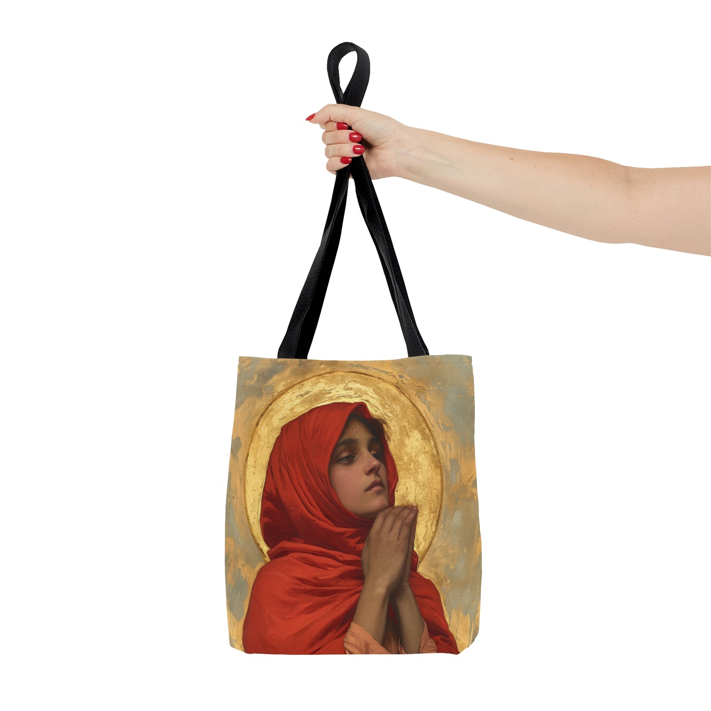 Saint Laura of Cordoba Tote Bag - Large Medium Small Faith Art Bag - Catholic Faith Purse - Religious - Prayer Bag
