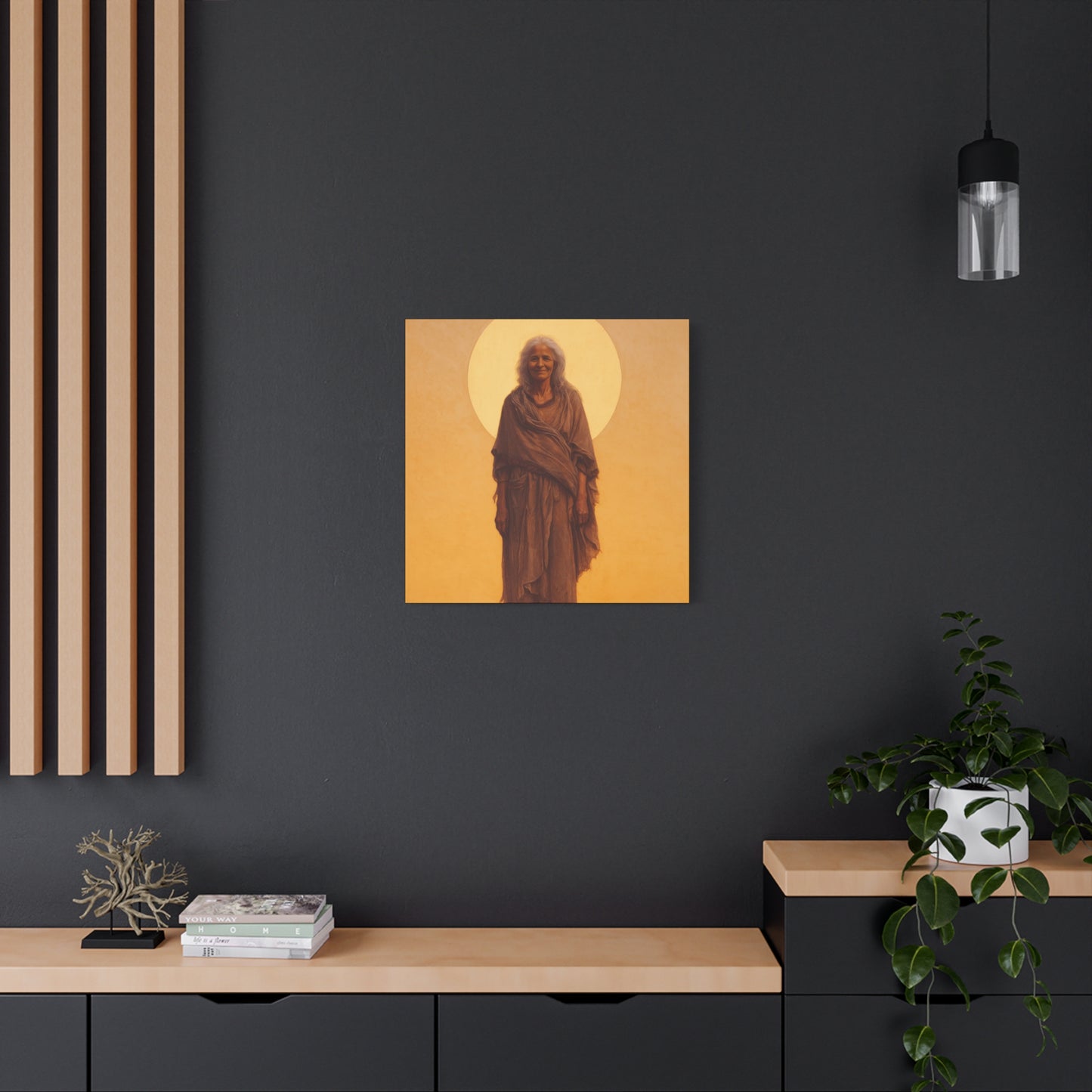 Saint Mary of Egypt - Desert Mother - Gallery Wrapped Canvas - Print - Religious Art for your Home - Catholic Art