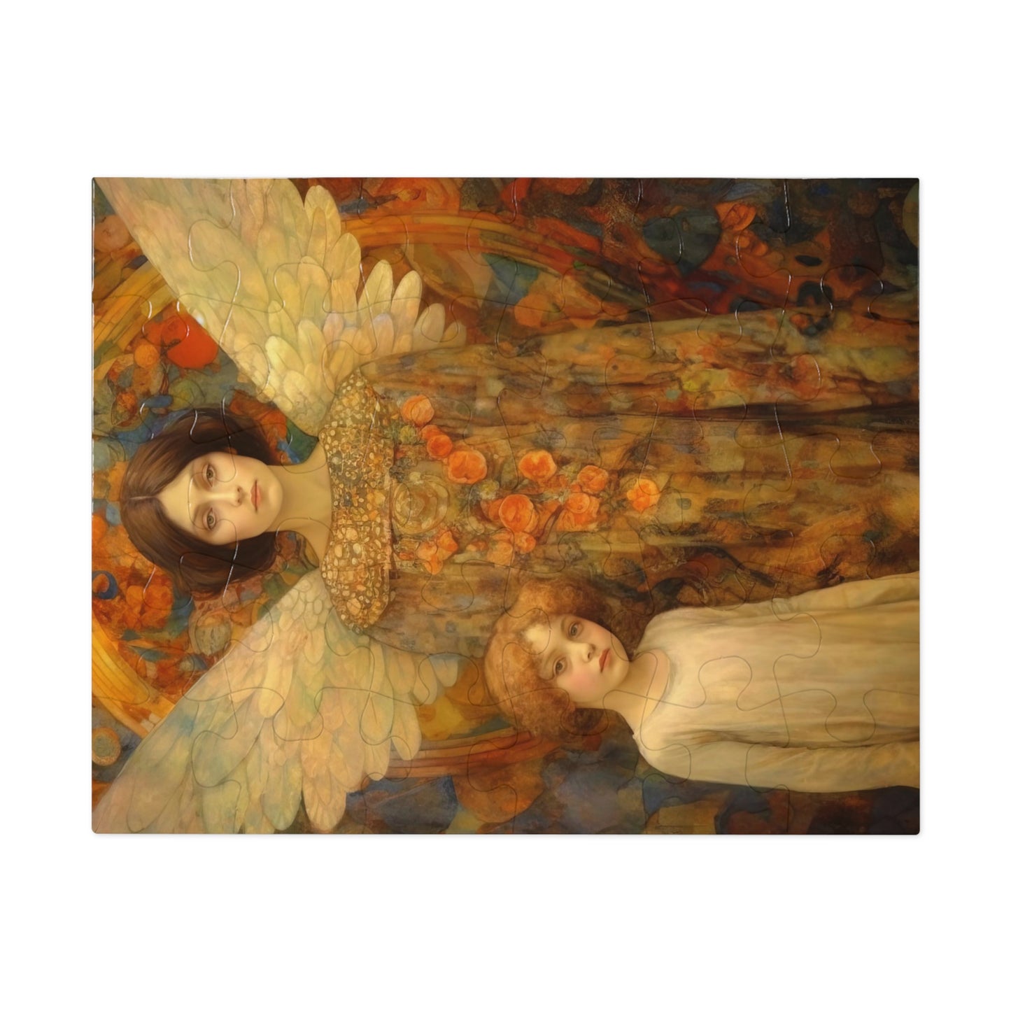 Heavens Guardians - Puzzle and Keepsake Tin - Religious Jigsaw Puzzle (30, 110, 252, 500,1000-Piece) - Religious Puzzle - Angel Art