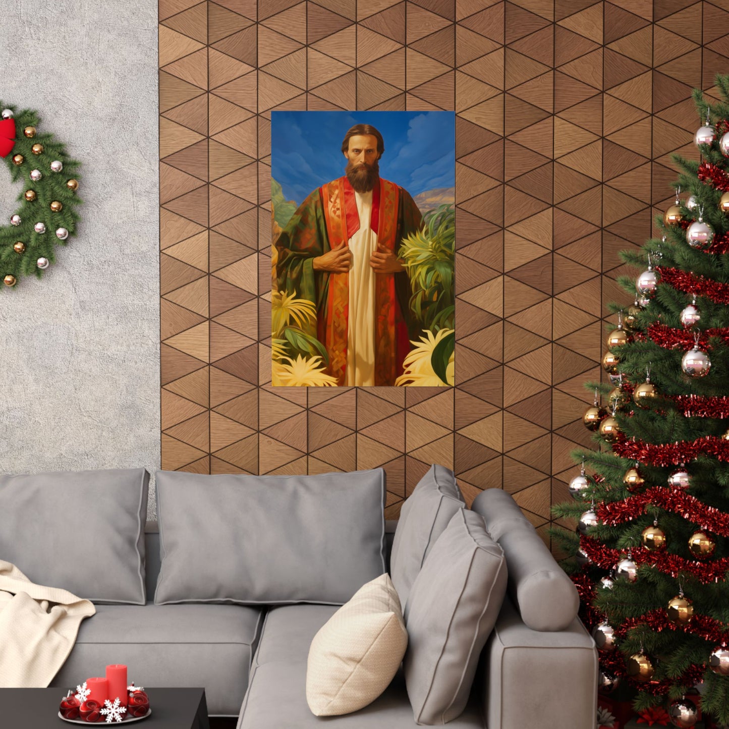 Saint John the Baptist - Sanctified Souls Print - Multiple Sizes - Premium Matte Vertical Posters
