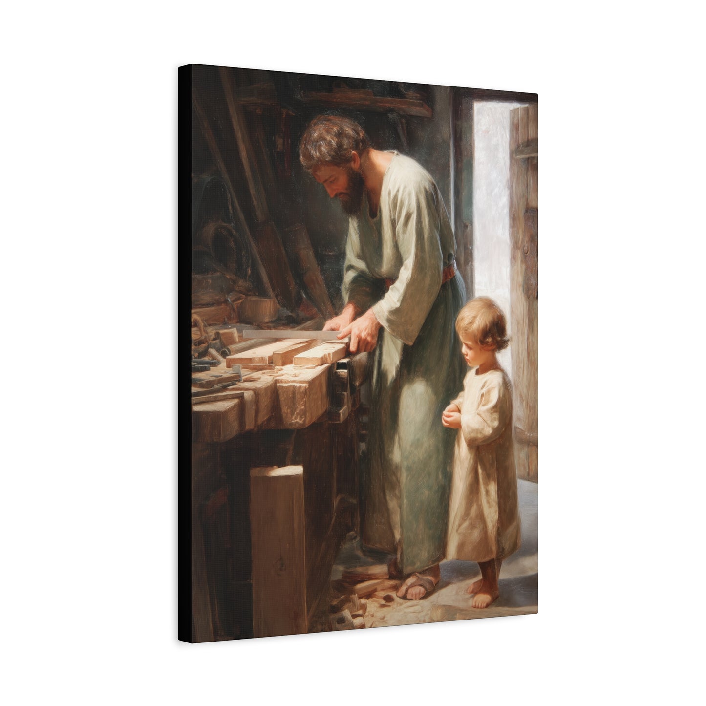 St. Joseph the Worker - Catholic Saint Canvas Print