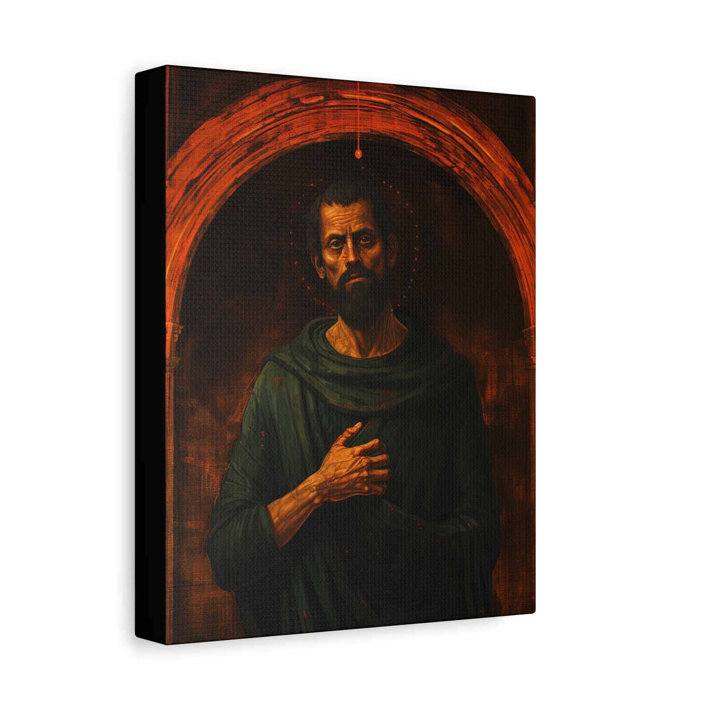 Saint Bartholomew Canvas Print - Multiple Sizes - Catholic Home art - Museum Wrapped Canvas - Sanctified Souls Print