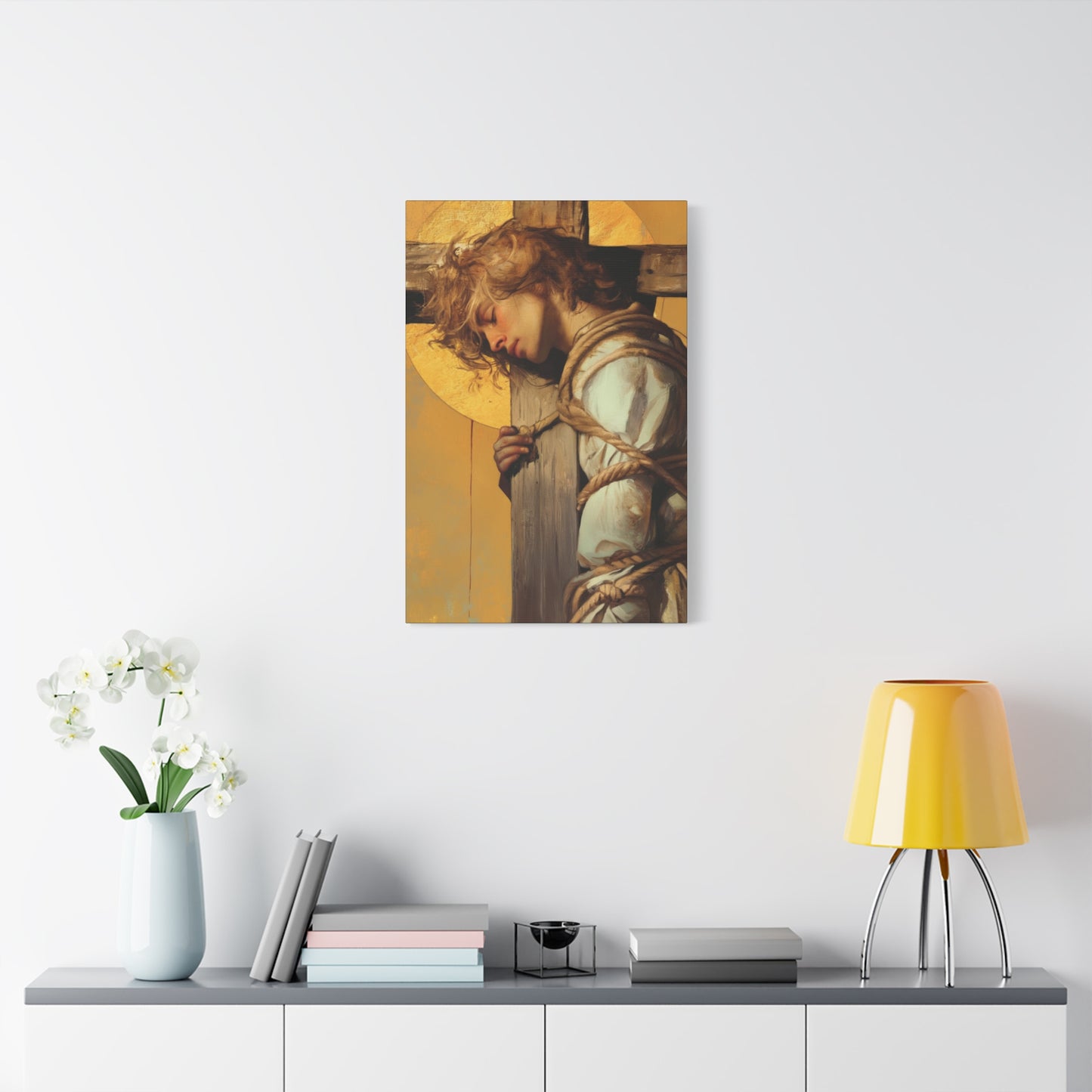 Saint Dismus, The 'Good Thief' - Gallery Wrapped Canvas - Print - Religious Art for your Home - Catholic Art