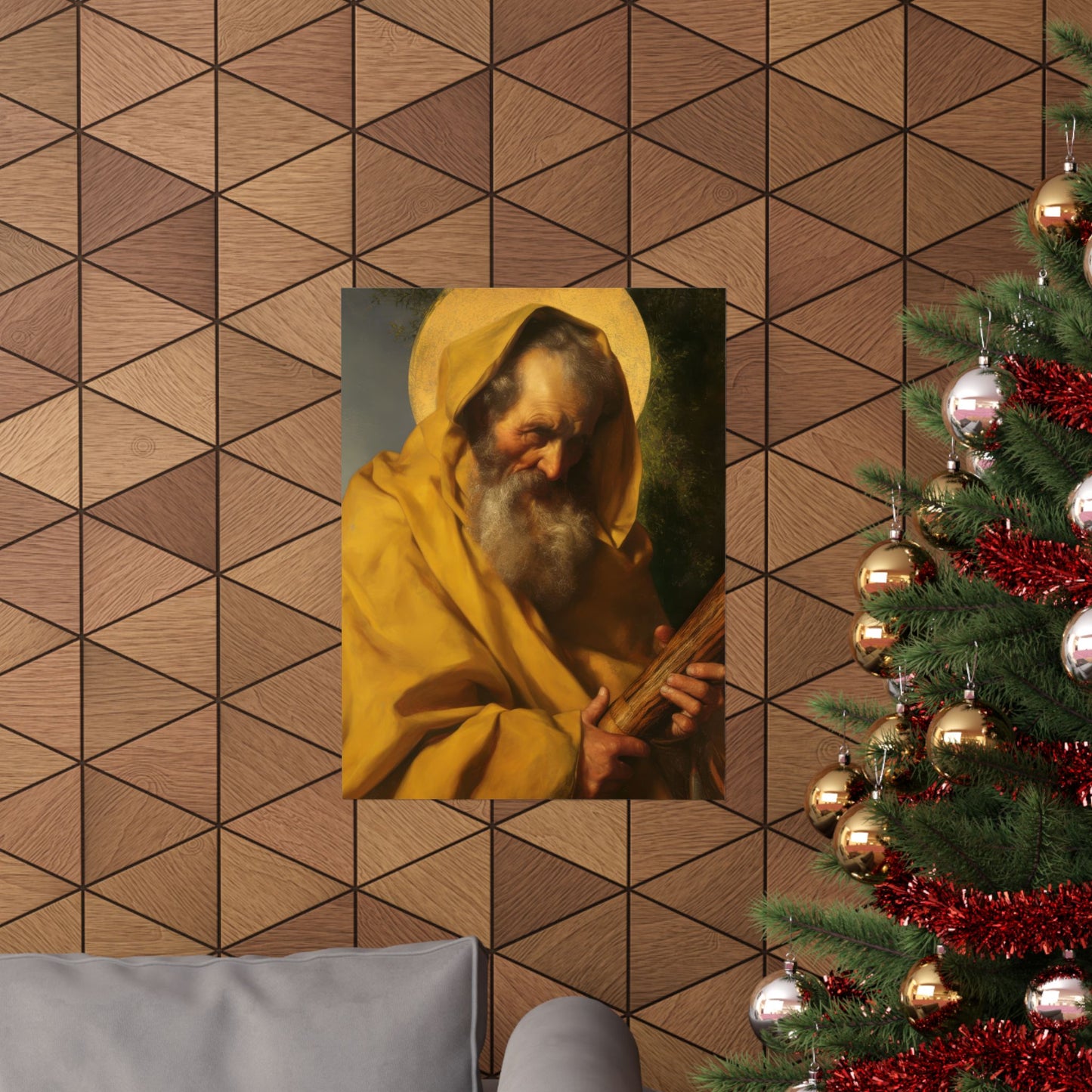 Saint James the Lesser - Apostle - Sanctified Souls Print - Multiple Sizes - Premium Posters - Catholic Art - Christian Home Decor Artwork