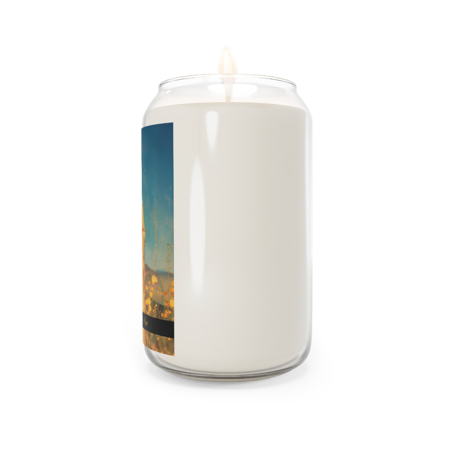 Saint Agatha Lin - Scented Prayer Candle, 13.75oz - Tall Size - Religious Prayer Candle