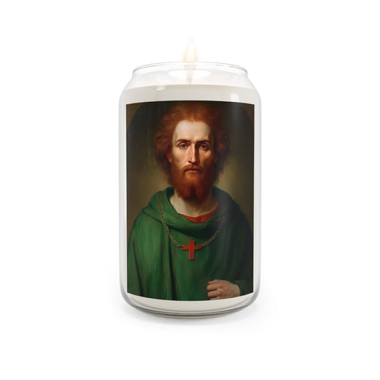 Saint Alexius of Rome  - Scented Prayer Candle, 13.75oz - Tall Size - Religious Prayer Candle - Catholic Art