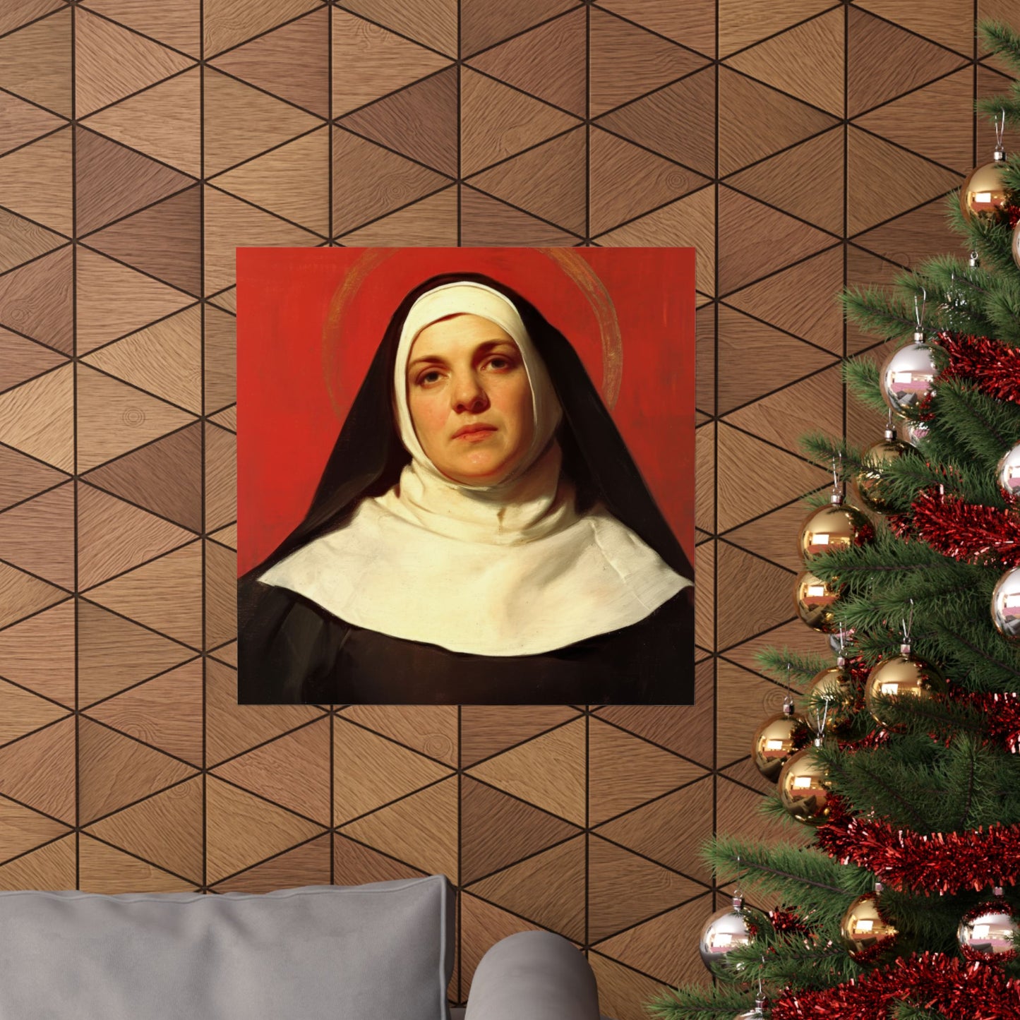 Saint Maria Giuseppa Rossello - Sanctified Souls Print - Multiple Sizes - Premium Matte Vertical Posters