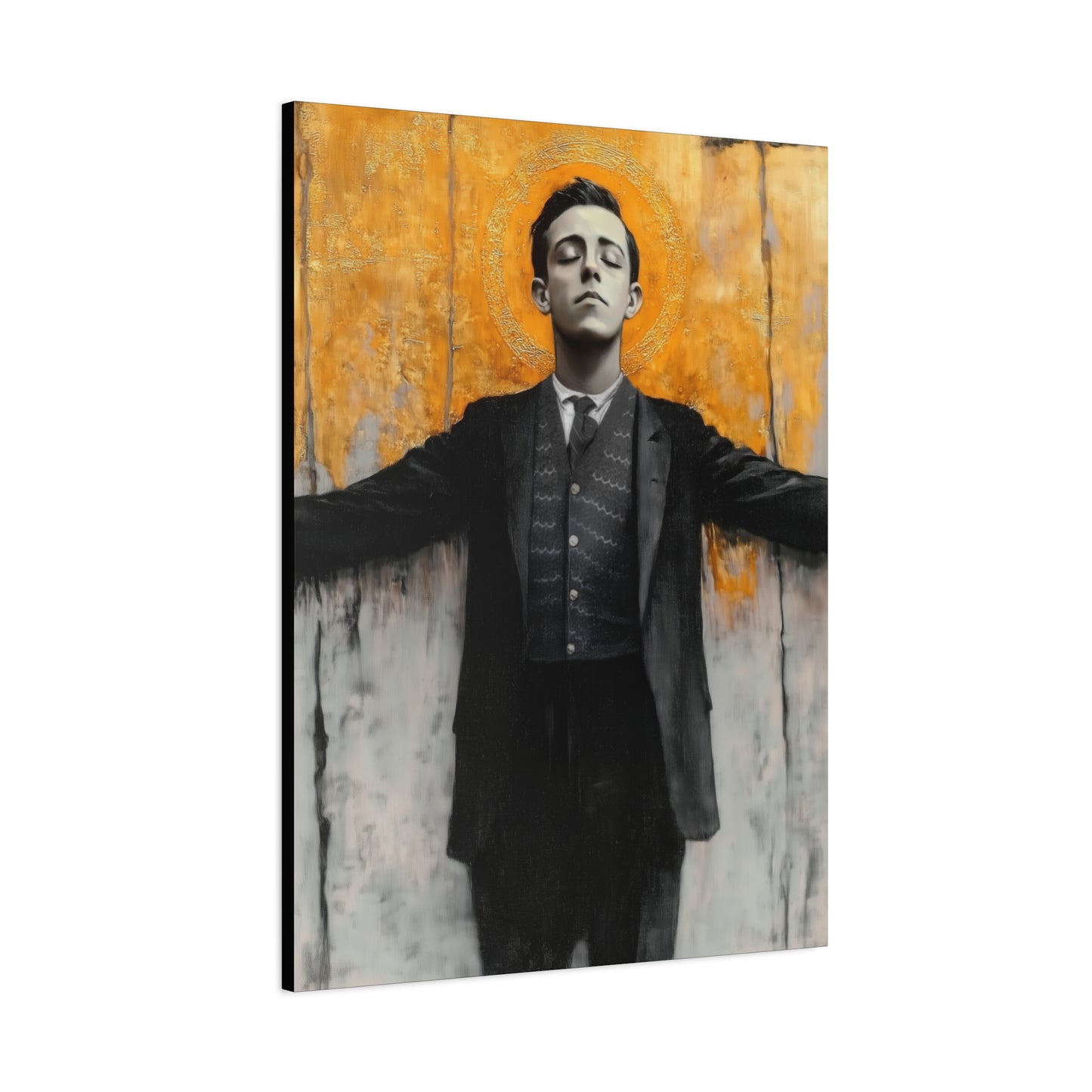 Blessed Miguel Pro- Gallery Wrapped Canvas - Print - Religious Art for your Home - Catholic Saint Art Print - Home Decor - Catholic Art