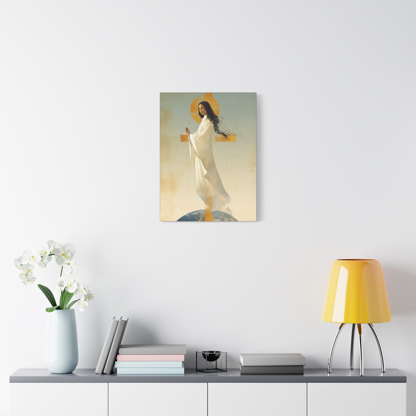 Our Lady of Akita - Mother Mary - Gallery Wrapped Canvas - Print - Religious Art for your Home - Catholic
