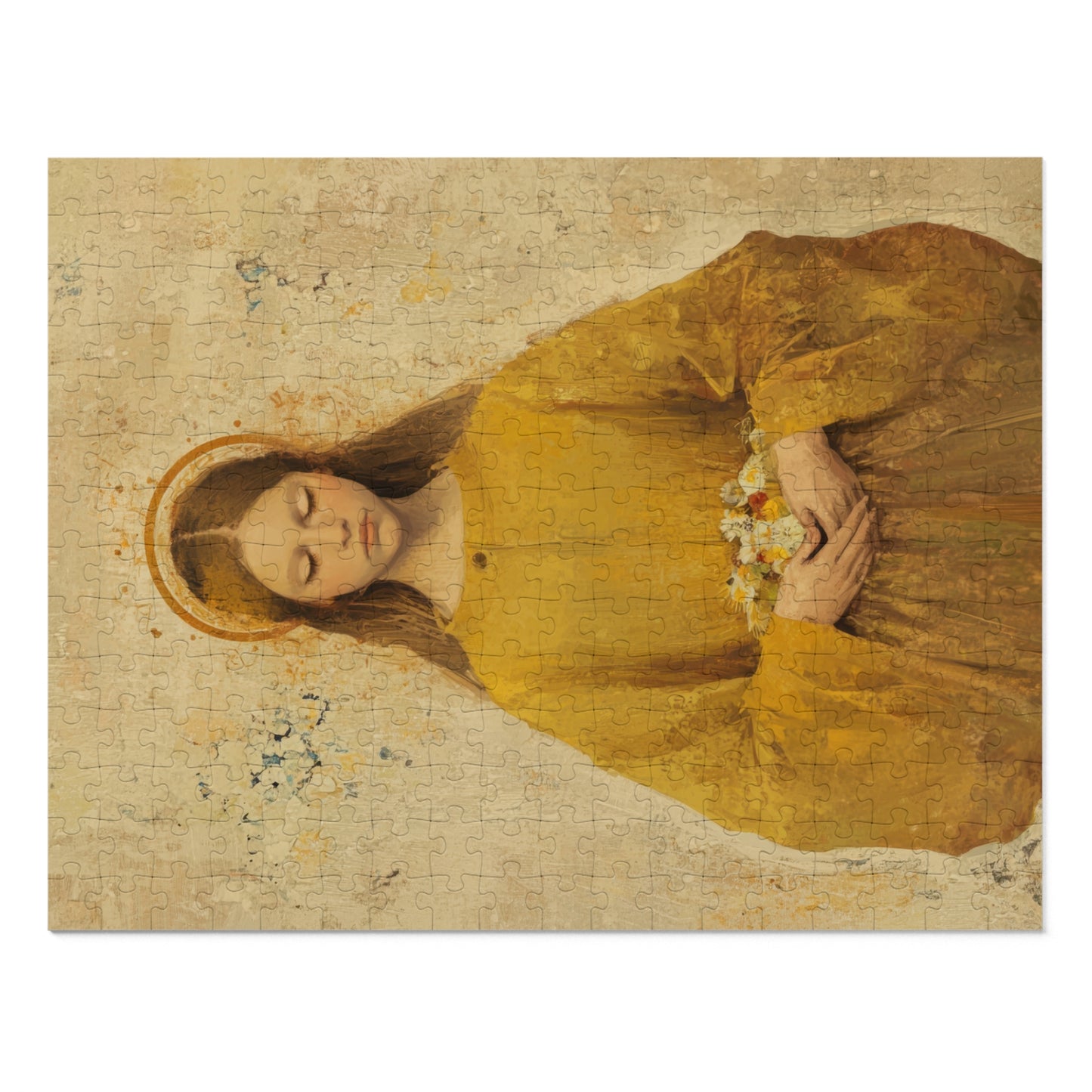 Saint Lucy - Puzzle and Keepsake Tin - Religious (30, 110, 252, 500,1000) - Religious Puzzle - Gifts for Catholic Families