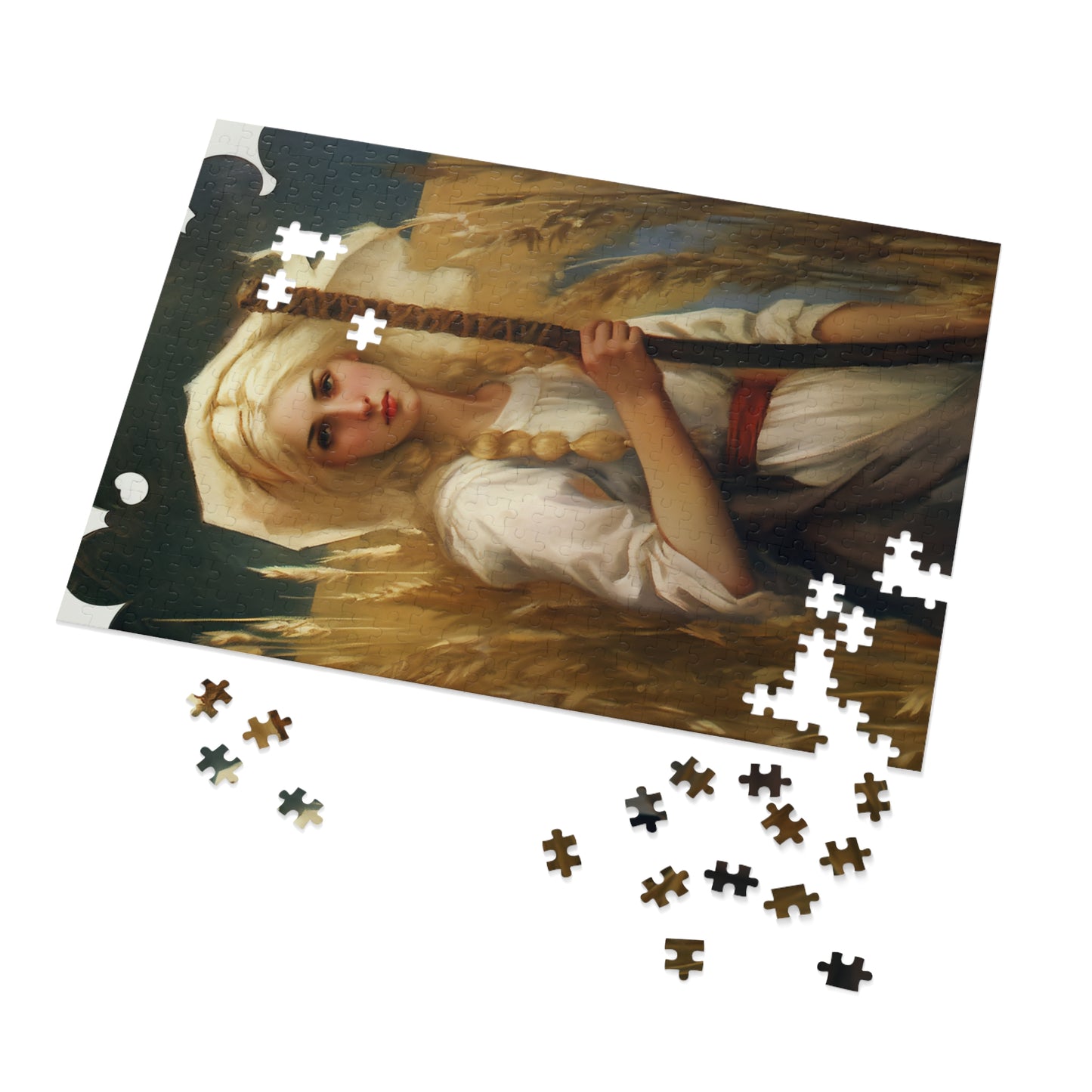 Saint Notburga - Puzzle and Keepsake Tin - Religious Jigsaw Puzzle (30, 110, 252, 500,1000-Piece) - Religious Puzzle