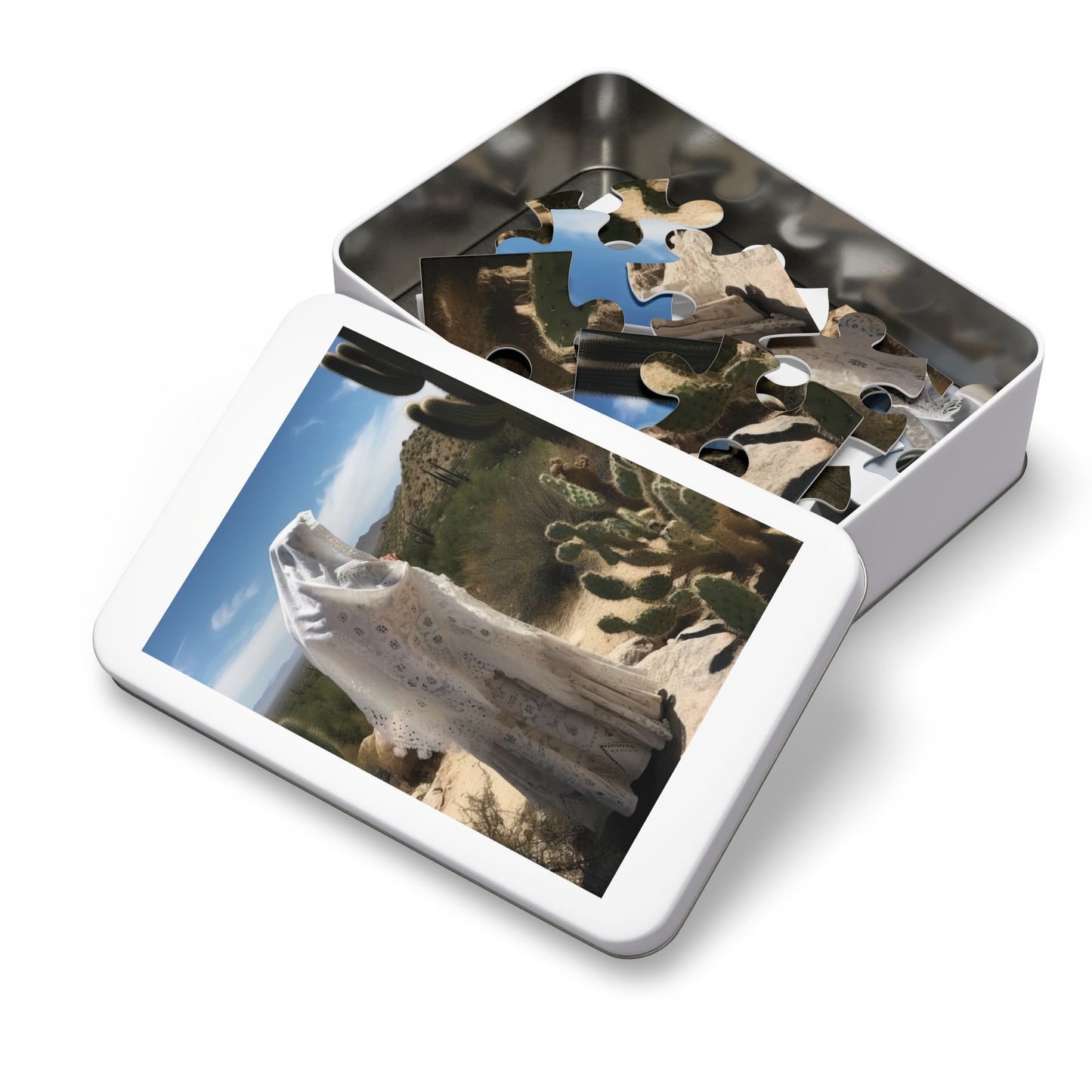 Saint Amma Sarah of the Desert - Puzzle and Keepsake Tin - Religious Jigsaw Puzzle (30, 110, 252, 500,1000-Piece) - Desert Mothers Series