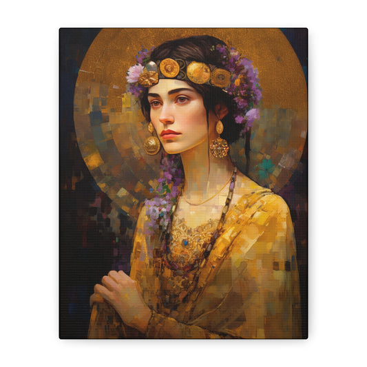 Saint Lydia Purpuraria Canvas Print - Multiple Sizes - Catholic Home art - Museum Wrapped Canvas - Sanctified Souls Print