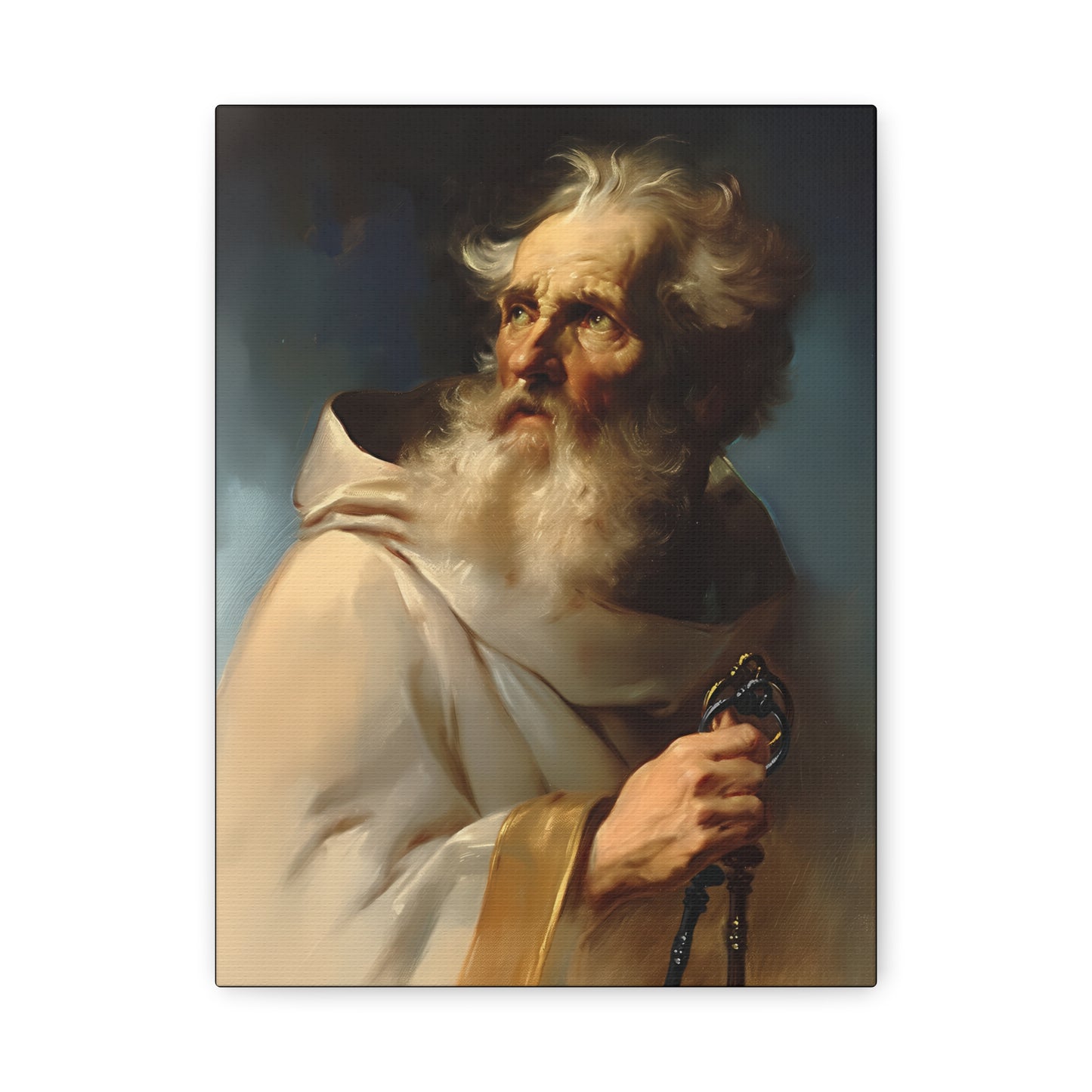 Saint Peter the Apostle - Museum Wrapped Canvas - Print - Religious Art for your Home - Christian print - Prayer Room - Catholic