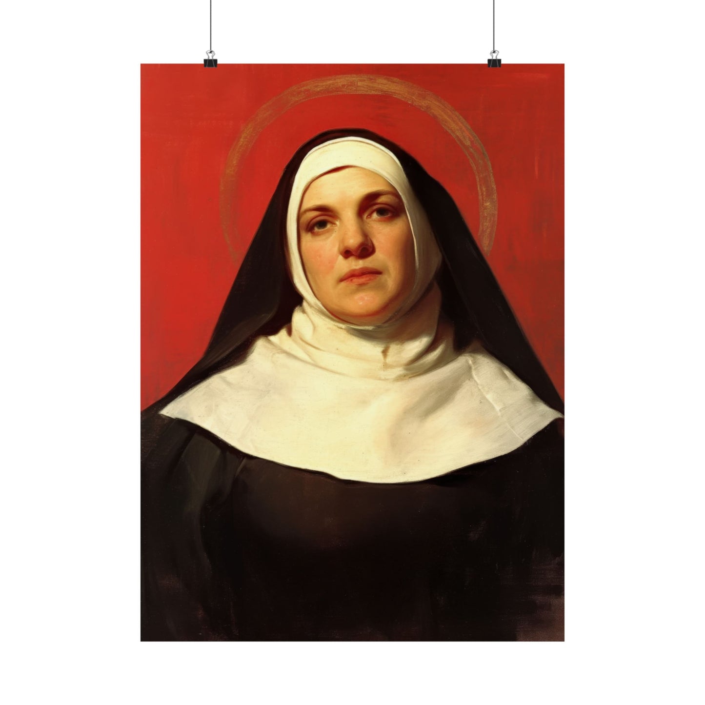 Saint Maria Giuseppa Rossello - Sanctified Souls Print - Multiple Sizes - Premium Matte Vertical Posters