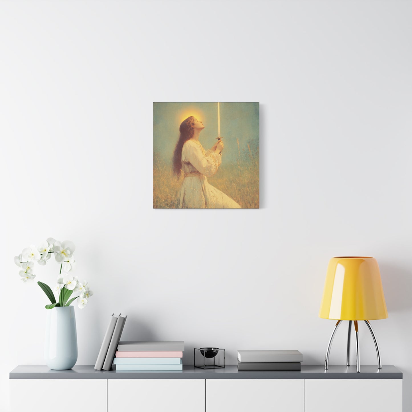 St. Joan of Arc - Catholic Saint Canvas Print