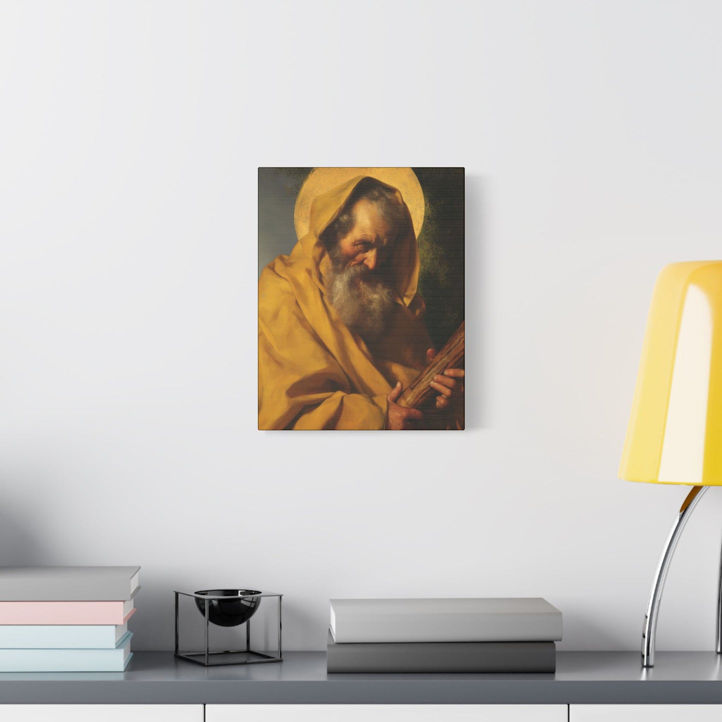 Saint James the Lesser - Apostle - Museum Wrapped Canvas - Print - Religious Art for your Home - Christian print - Prayer Room - Catholic
