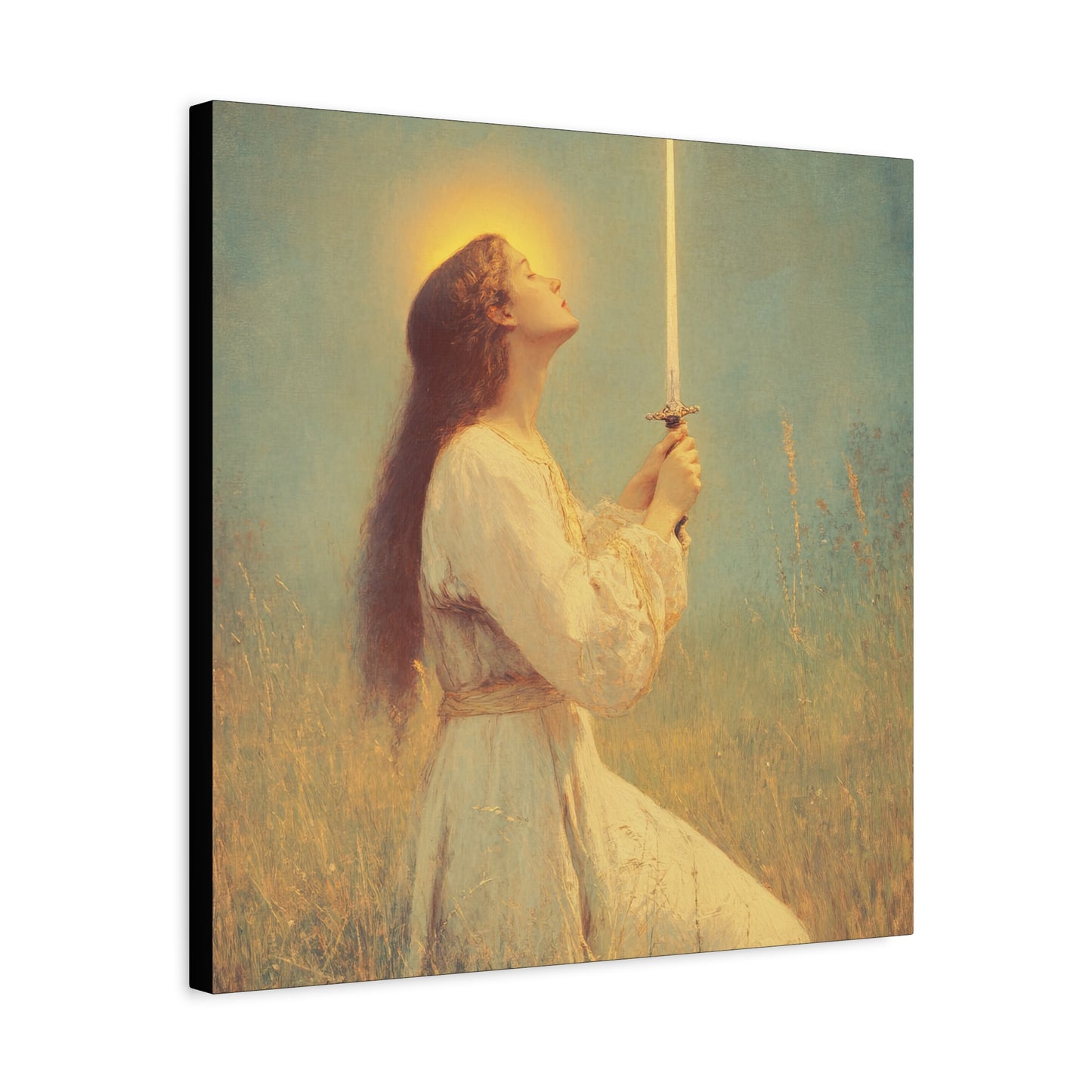 St. Joan of Arc - Catholic Saint Canvas Print