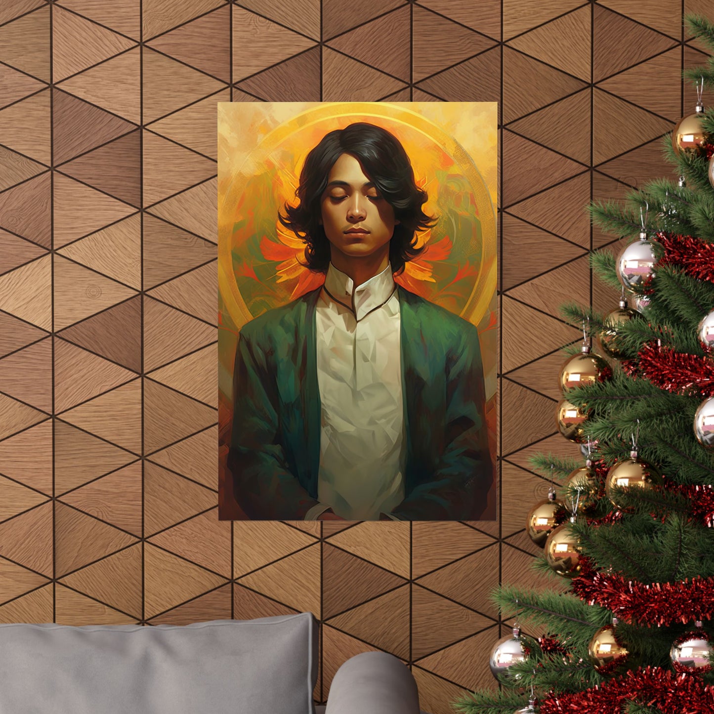 Saint Lorenzo Ruiz - Sanctified Souls Print - Multiple Sizes - Premium Matte Vertical Posters