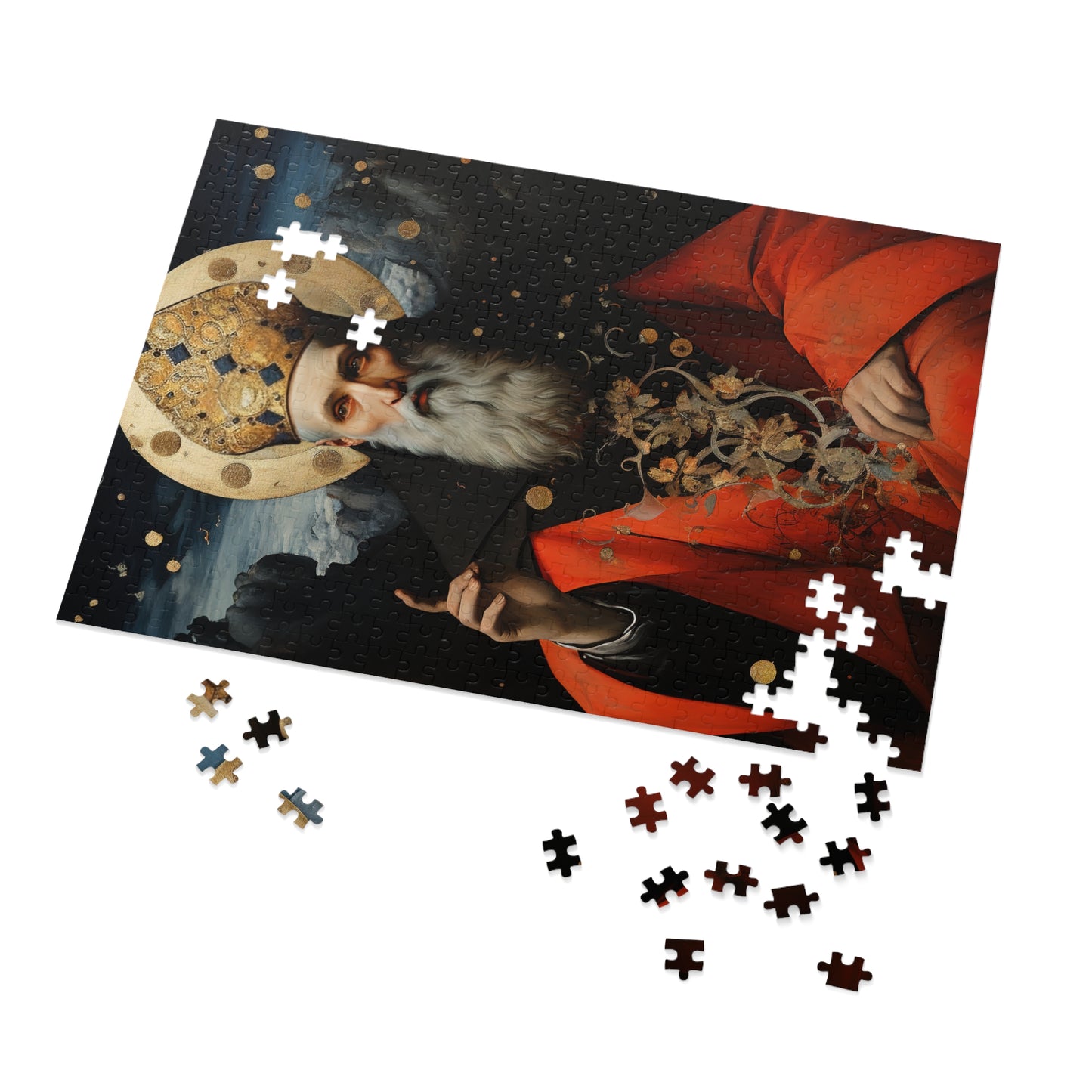 Saint Augustine of Hippo - Puzzle and Keepsake Tin - Religious Jigsaw Puzzle (30, 110, 252, 500,1000-Piece) - Religious Puzzle