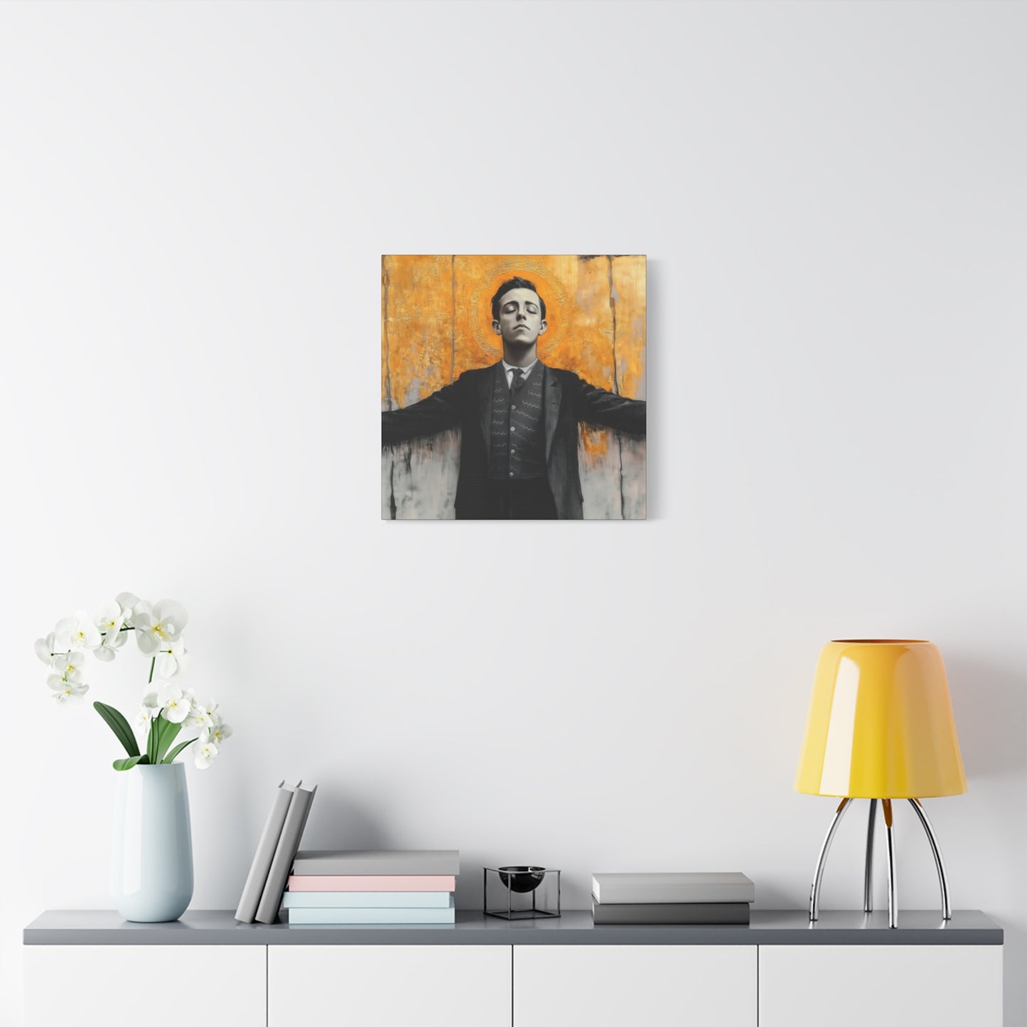 Blessed Miguel Pro- Gallery Wrapped Canvas - Print - Religious Art for your Home - Catholic Saint Art Print - Home Decor - Catholic Art
