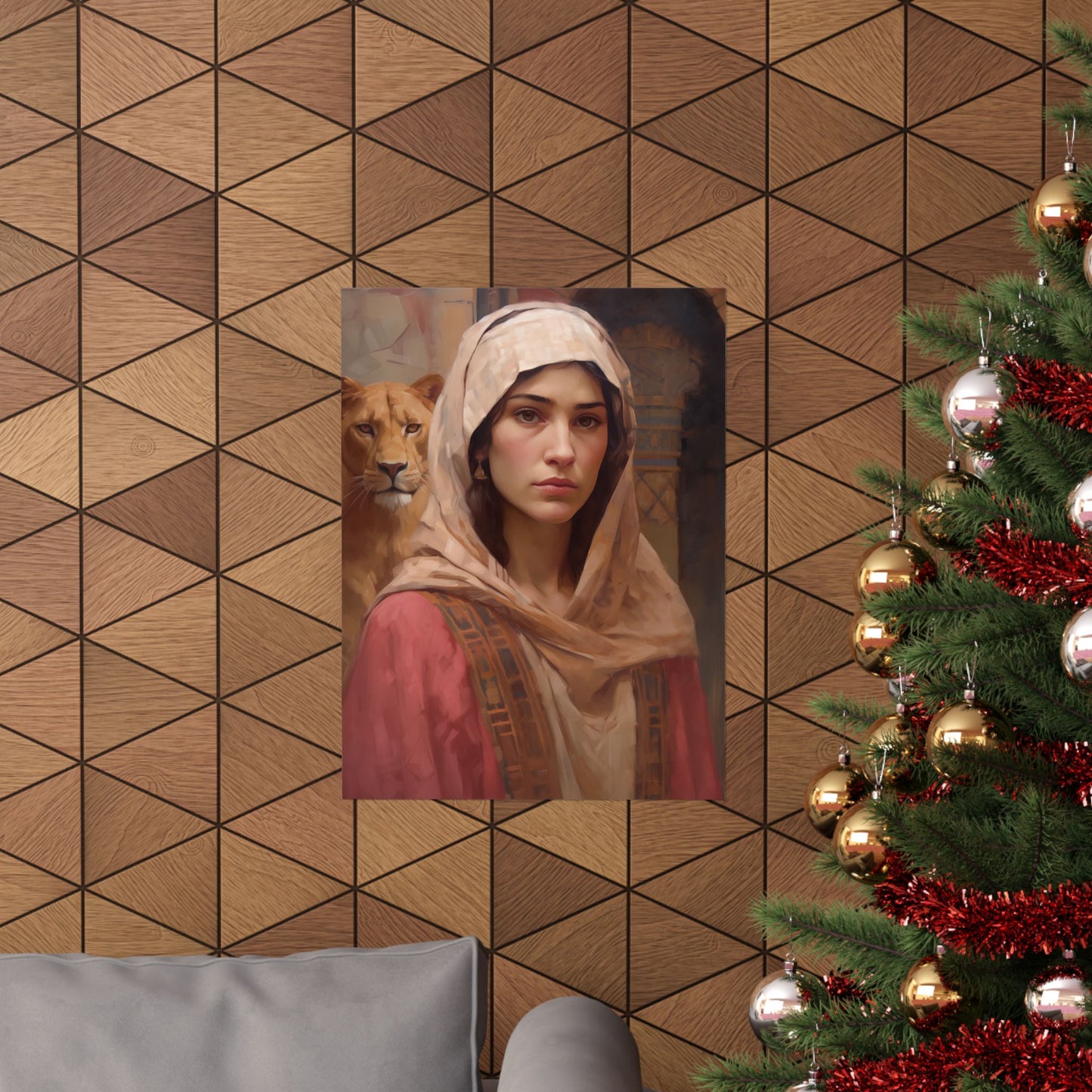 Saint Daria - Sanctified Souls Print - Multiple Sizes - Premium Matte Vertical Posters