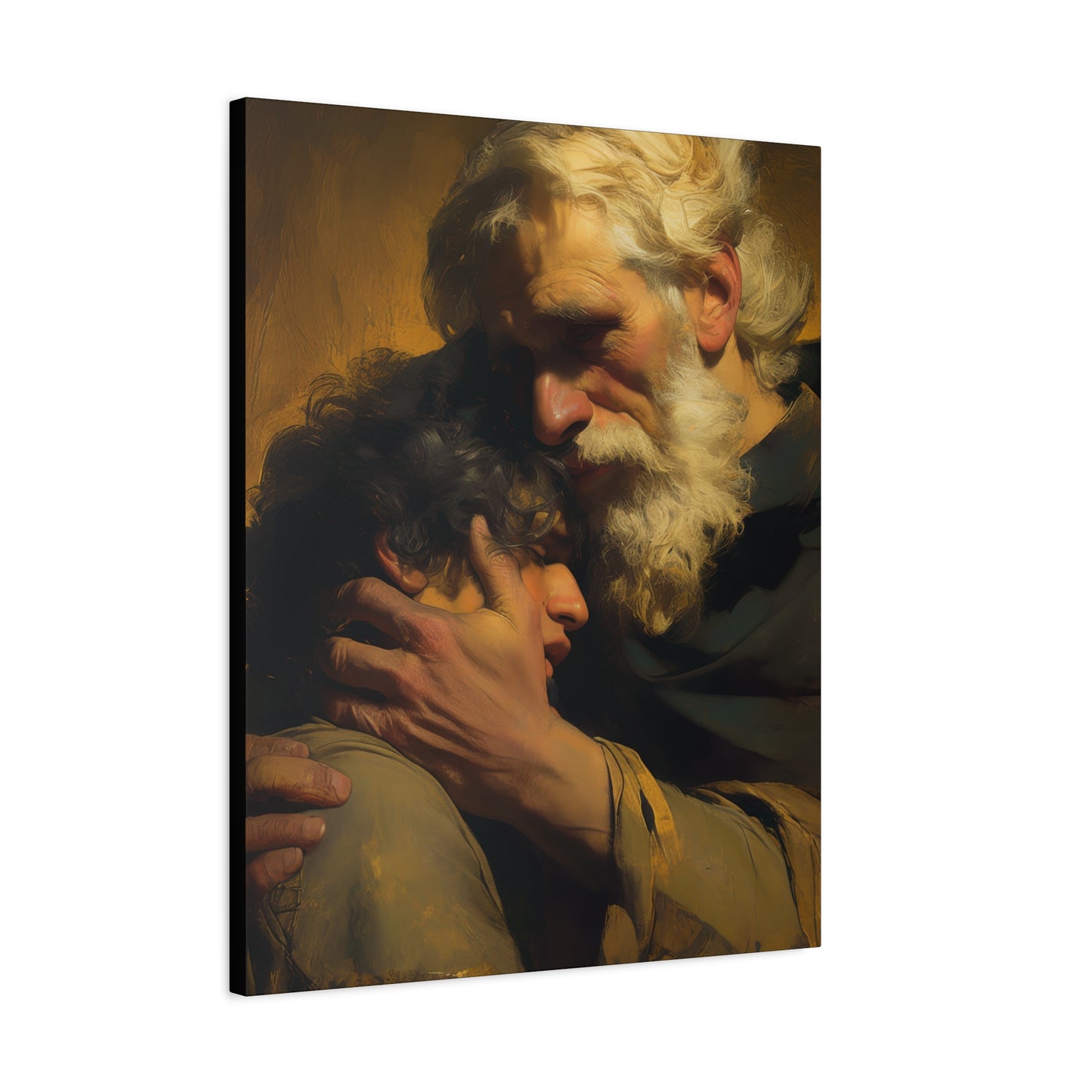 The Return of the Prodigal Son - Gallery Wrapped Canvas - Print - Religious Art for your Home - Catholic Art Print