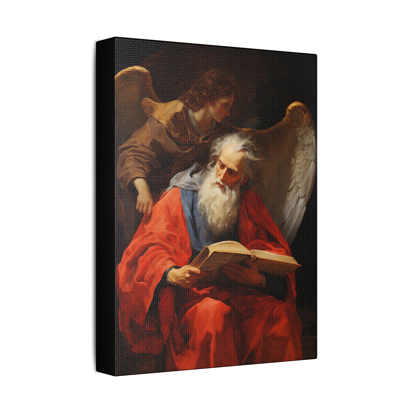 Saint Matthew the Apostle - Museum Wrapped Canvas - Sanctified Souls Print - Religious Art for your Home
