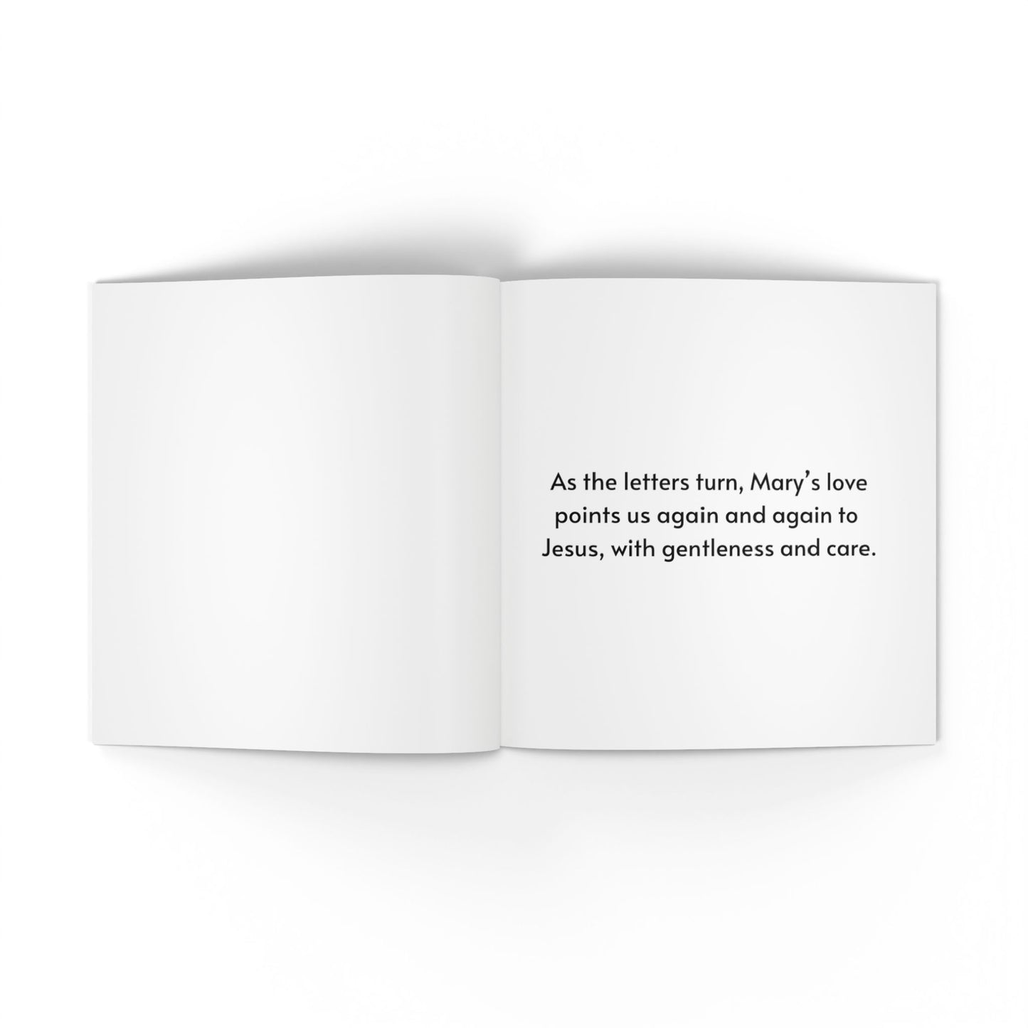 M is for Mary  (Softcover) - An ABC Journey : Learning Her Titles, Love, and Care | Marian Alphabet Children's Book | Our Lady Alphabet Book
