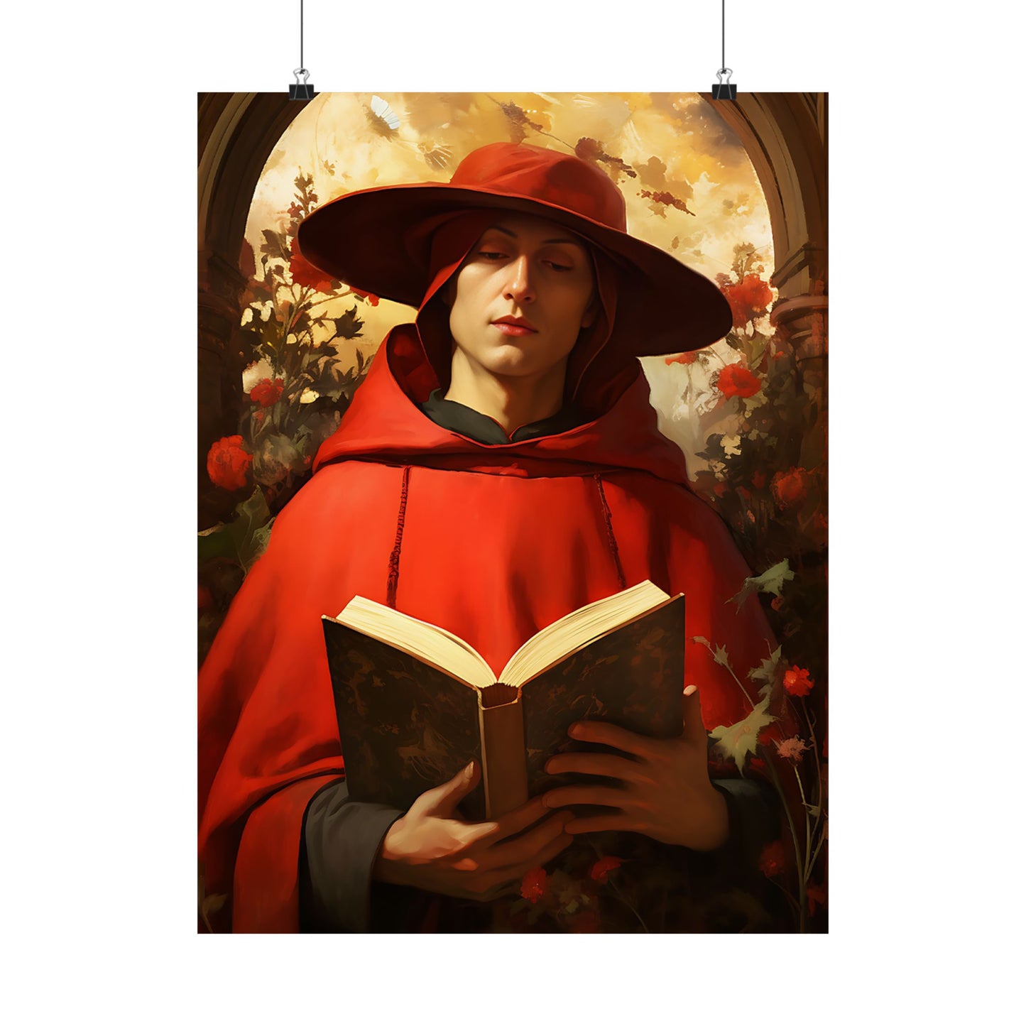 Saint Bonaventure - Sanctified Souls Print - Multiple Sizes - Premium Matte Vertical Posters