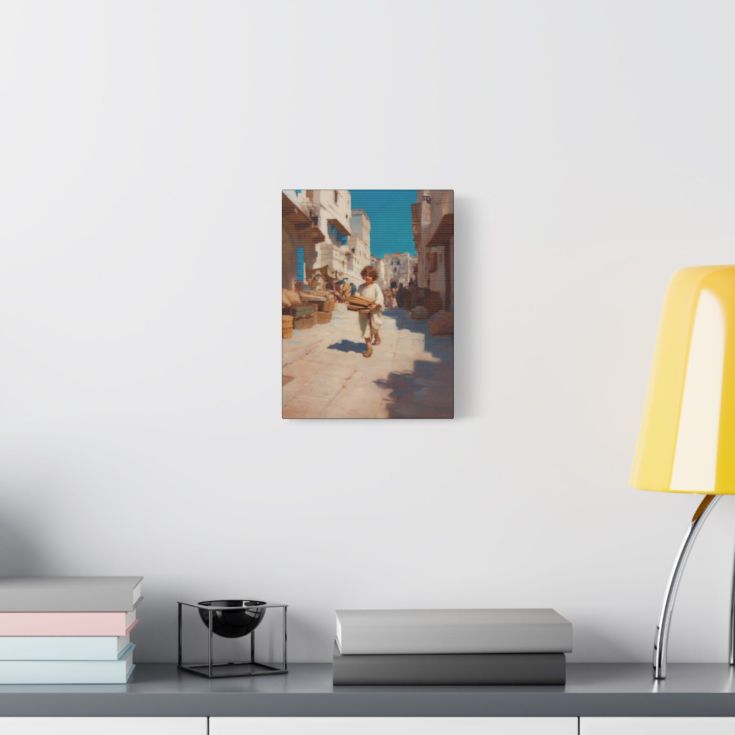 Nazareth and the Hidden Light of Christ - Gallery Wrapped Canvas - Print - Religious Art for your Home - Catholic Art