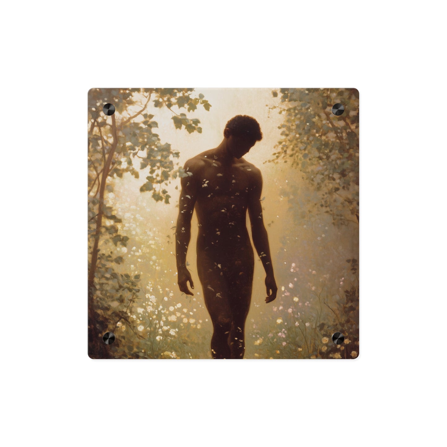 Saint Adam Wall Art Panel - Ready to Hang Acrylic Print - Catholic Saint Art - Patron Saint Print - No Frame needed