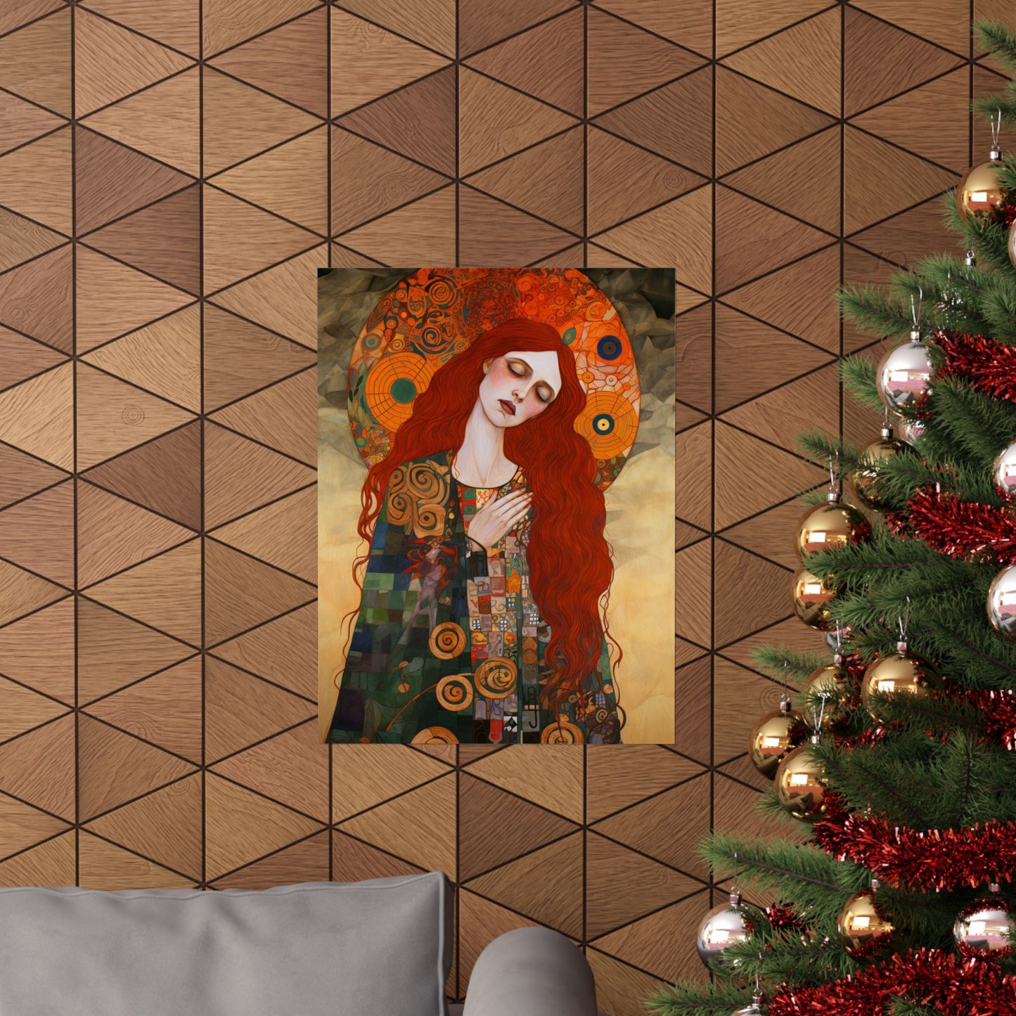 Mystery of Mercy - Saint Mary Magdalene Print - Sanctified Souls Print - Multiple Sizes - Premium Matte Vertical Posters