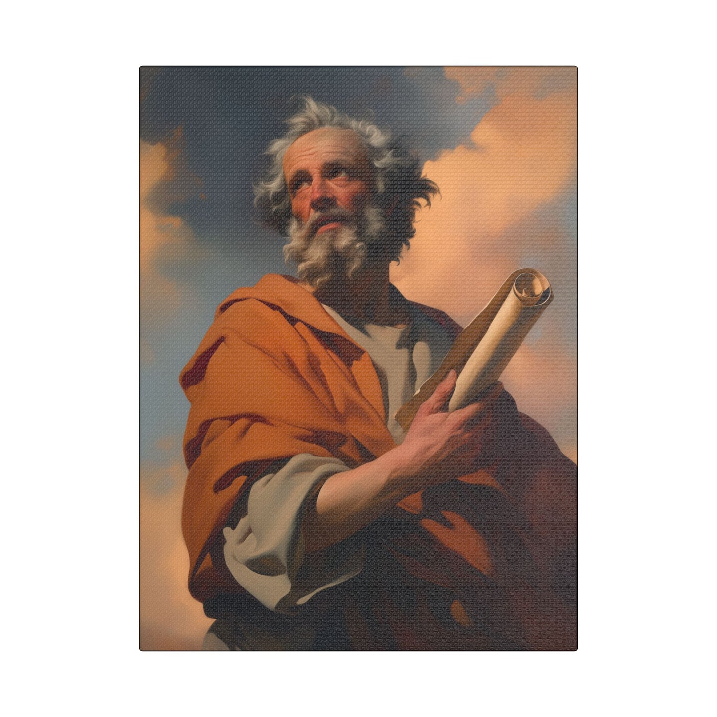 Saint Paul the Apostle-  Wrapped Canvas Print - Multiple Sizes - Catholic Home art Matte Canvas, Stretched