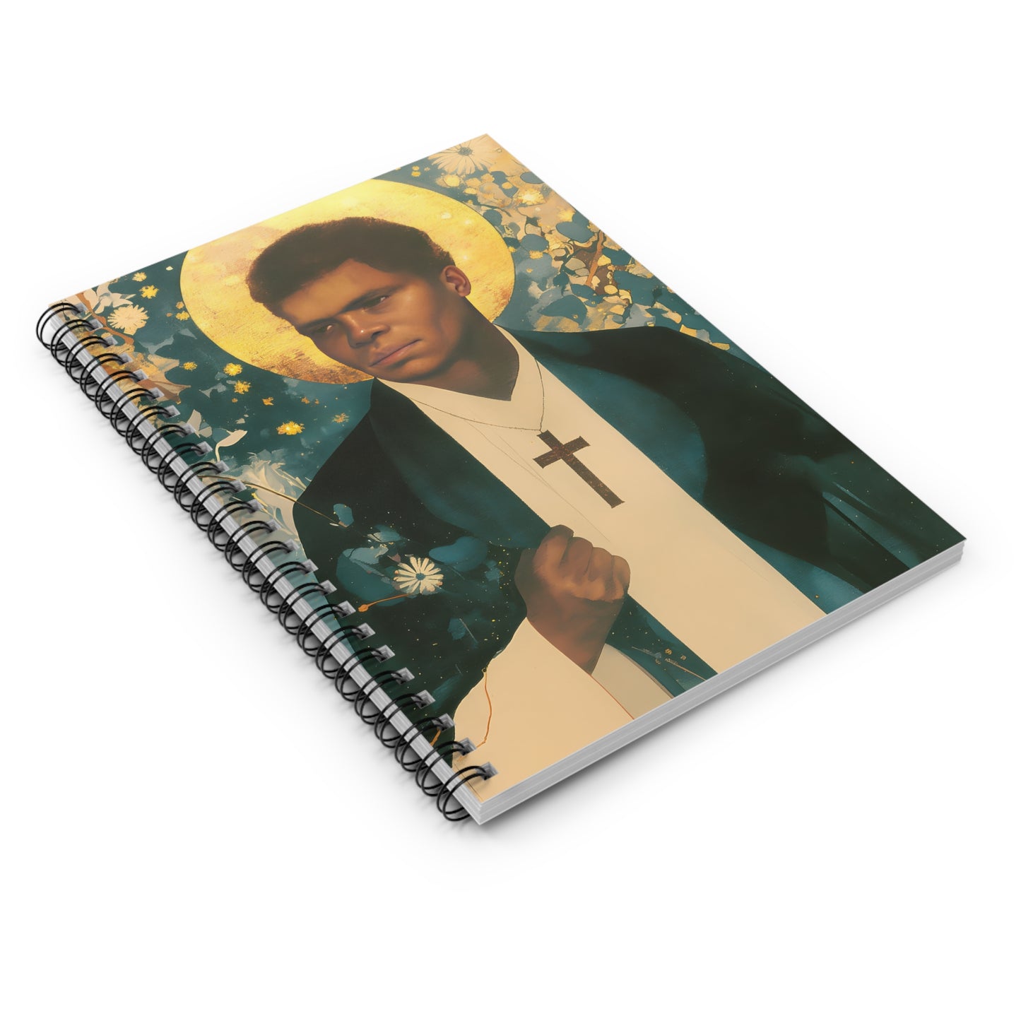 Saint Peter To Rot - Sanctified Souls Art - Religious - Spiral Notebook - Ruled Line - Catholic Religious art present gift