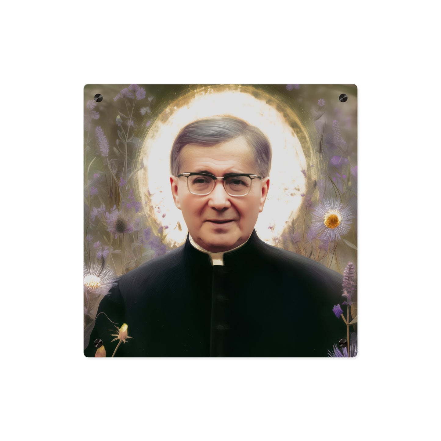 Saint Josemaría Escrivá de Balaguer Acrylic Wall Art Panel - Ready to Hang Acrylic Print - Catholic Saint Art