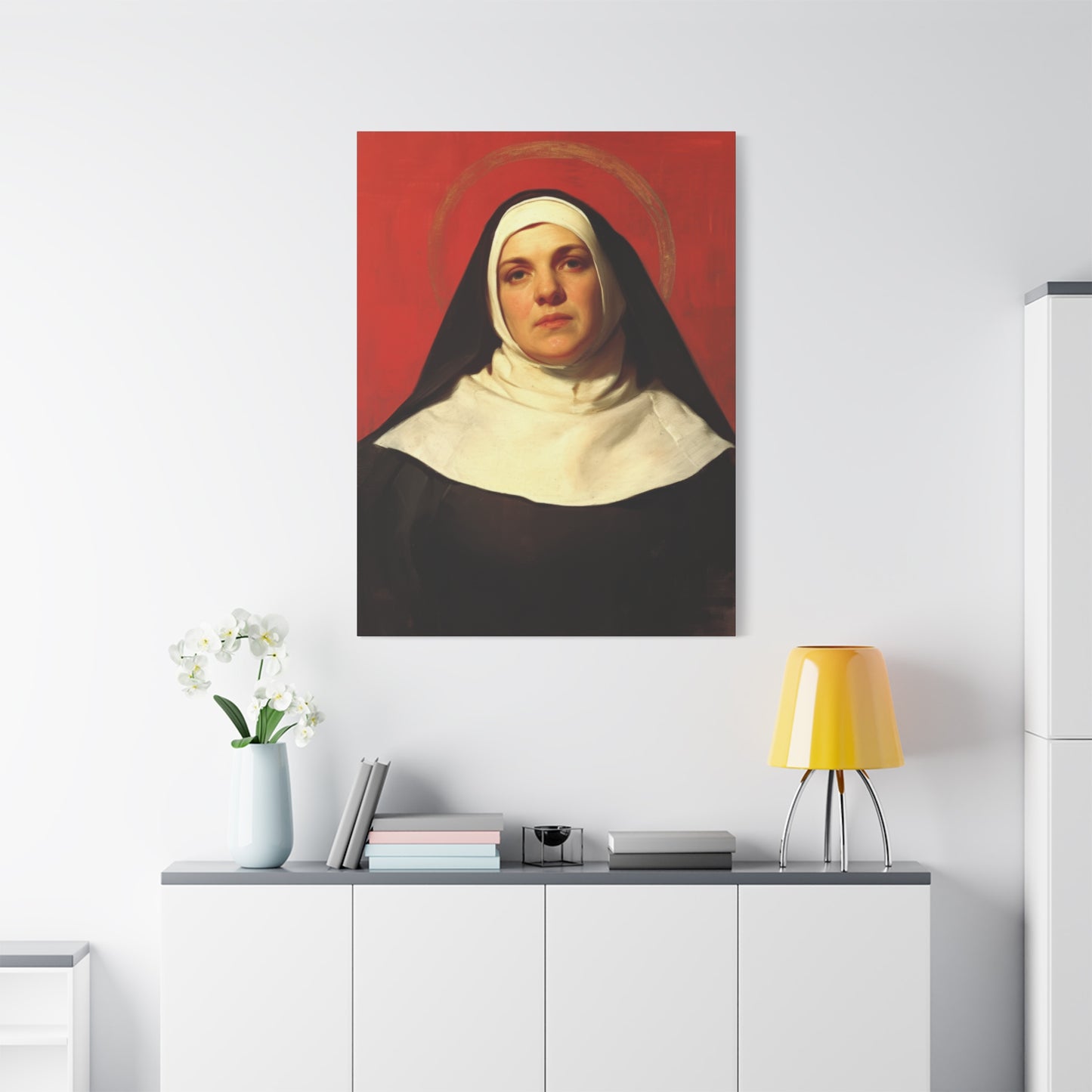 Saint Maria Giuseppa Rossello - Gallery Wrapped Canvas - Print - Religious Art for your Home - Catholic Art