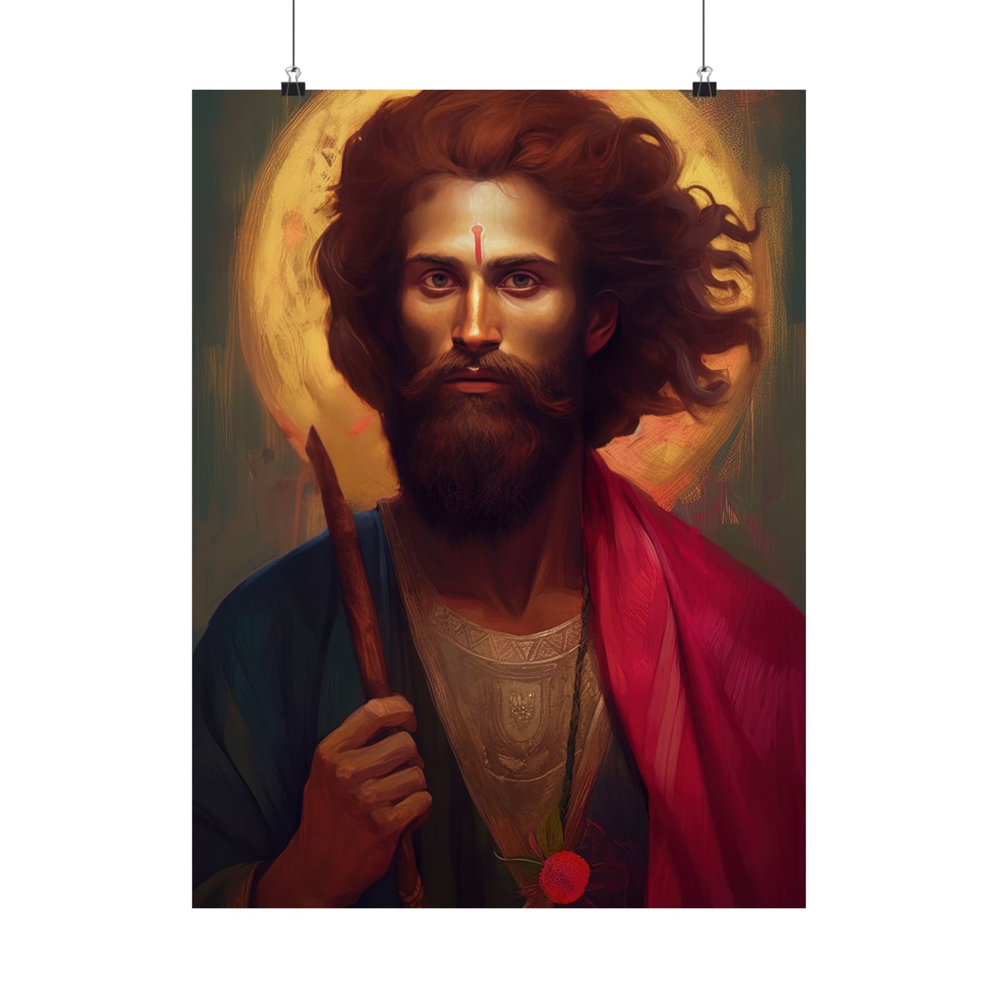 Saint James the Lesser - Sanctified Souls Print - Multiple Sizes - Premium Matte Vertical Posters