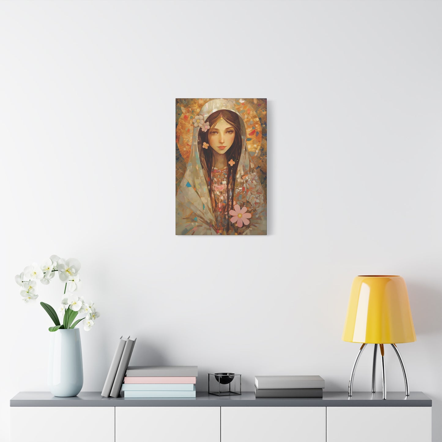 Saint Maria Goretti - Museum Wrapped Canvas - Sanctified Souls Print - Religious Art for your Home
