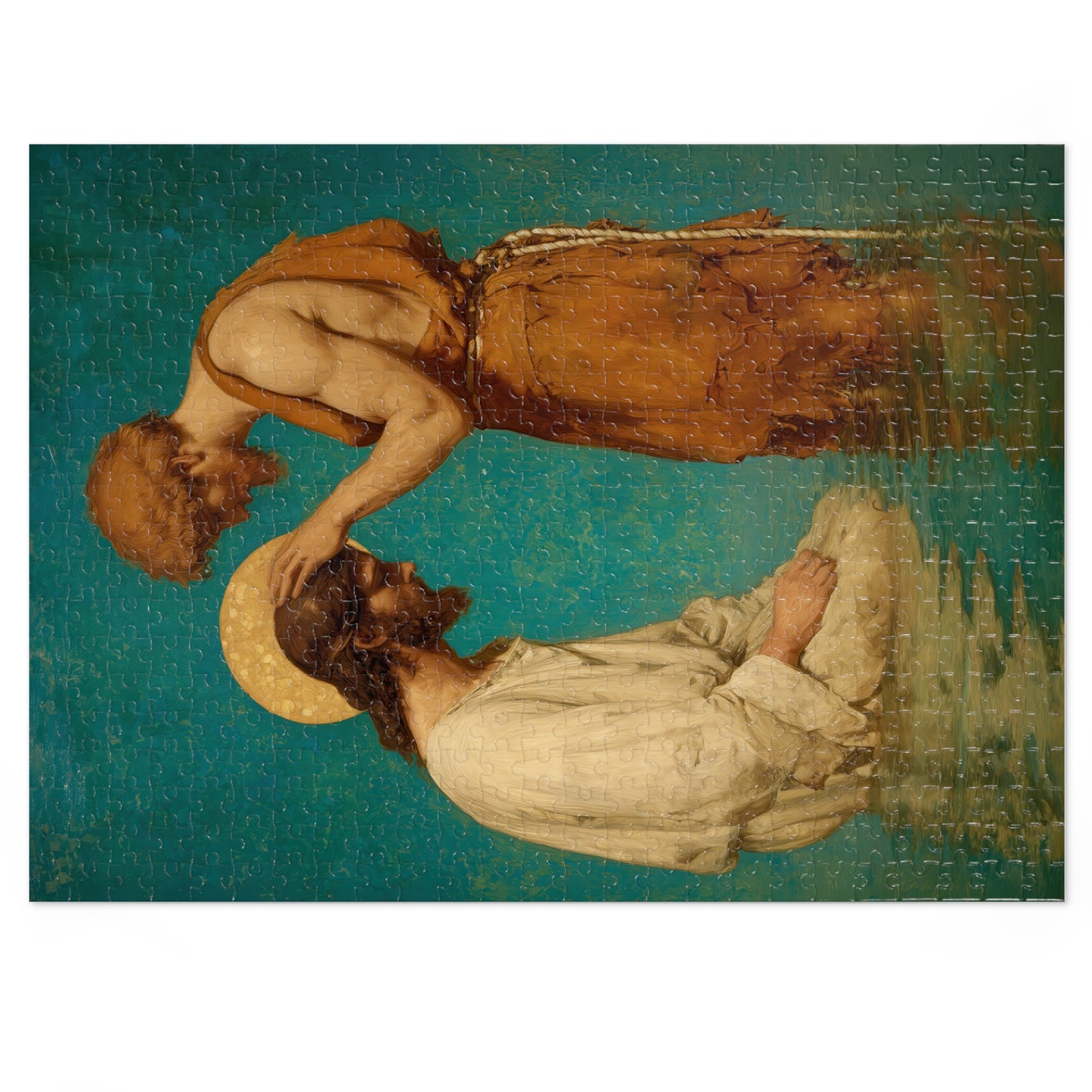 Saint John the Baptist, The Prophet and the Promise - Puzzle & Keepsake Tin - Religious Jigsaw Puzzle (30, 110, 252, 500,1000-Piece)