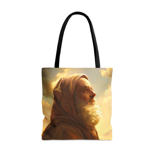 Father Abraham - Tote Bag - Large Medium Small Faith Art Bag - Bible Study Faith Purse - Double Sided