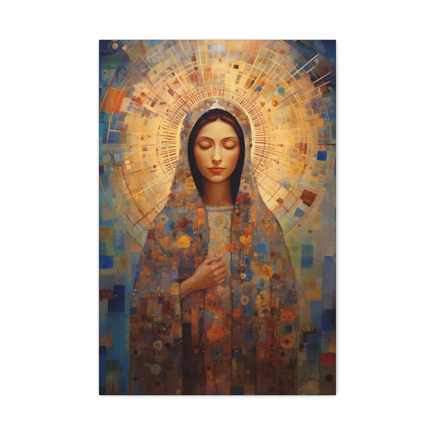 The Virgin of the Americas : Our Lady of Guadalupe Museum Wrapped Canvas Print - Multiple Sizes - Catholic Home art