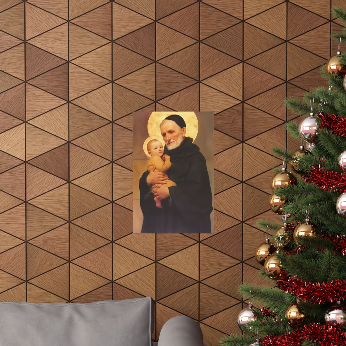 Saint Bernardino Realino Poster Print - Sanctified Souls Print - Multiple Sizes - Premium Posters - Catholic Art for your home